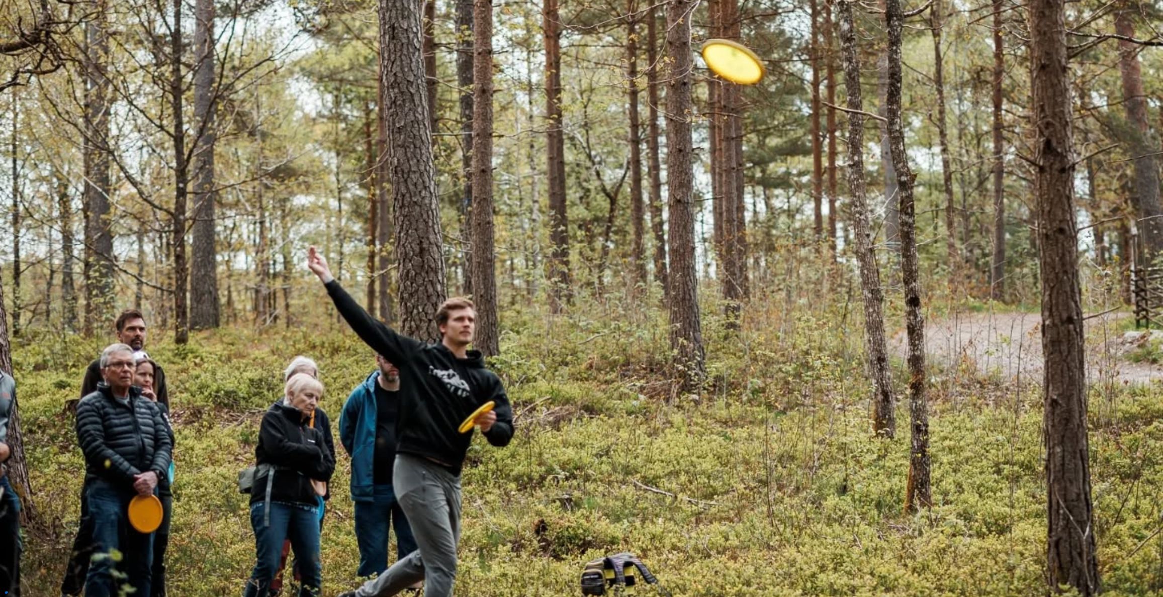 Discgolf Överlida