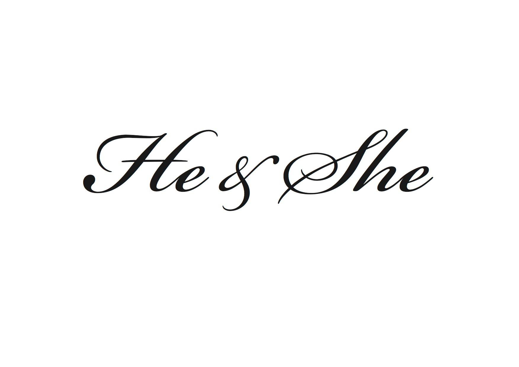 He & She