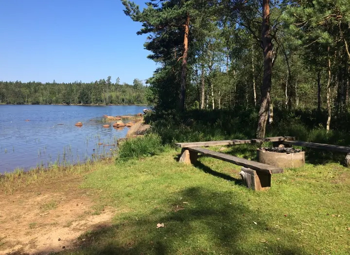 Korrasjöns badplats