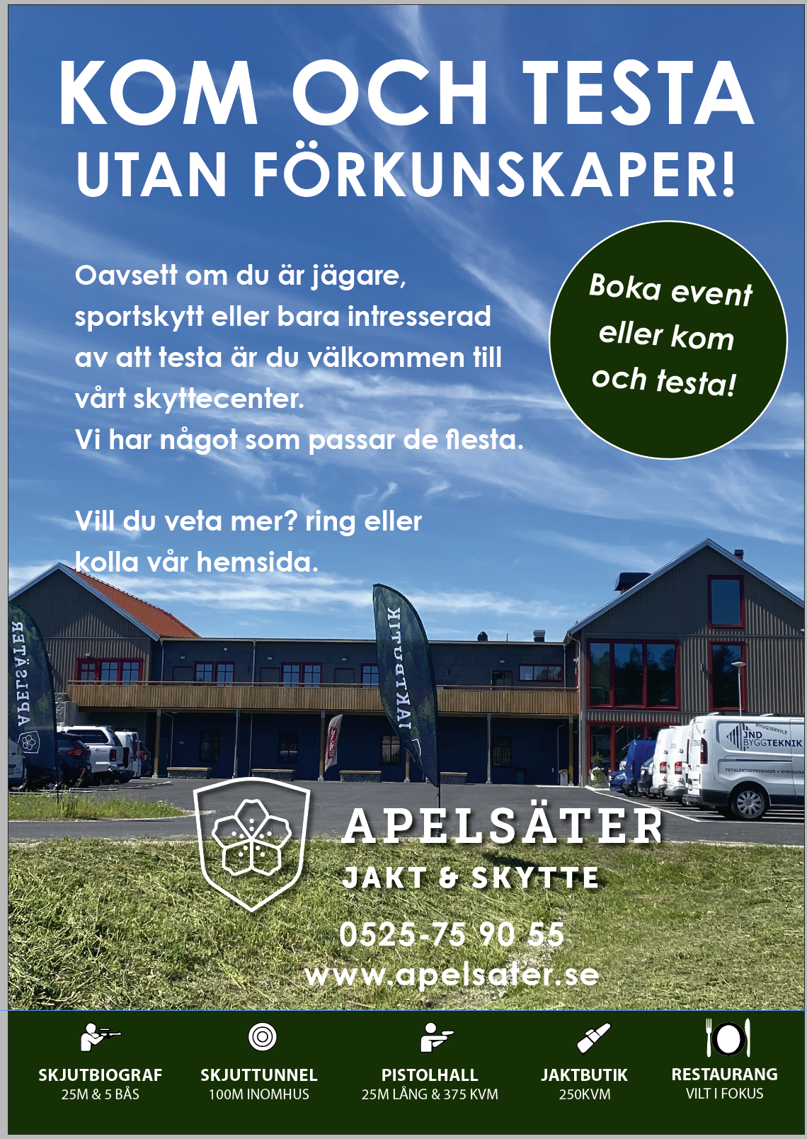 Flyer Apelsäter