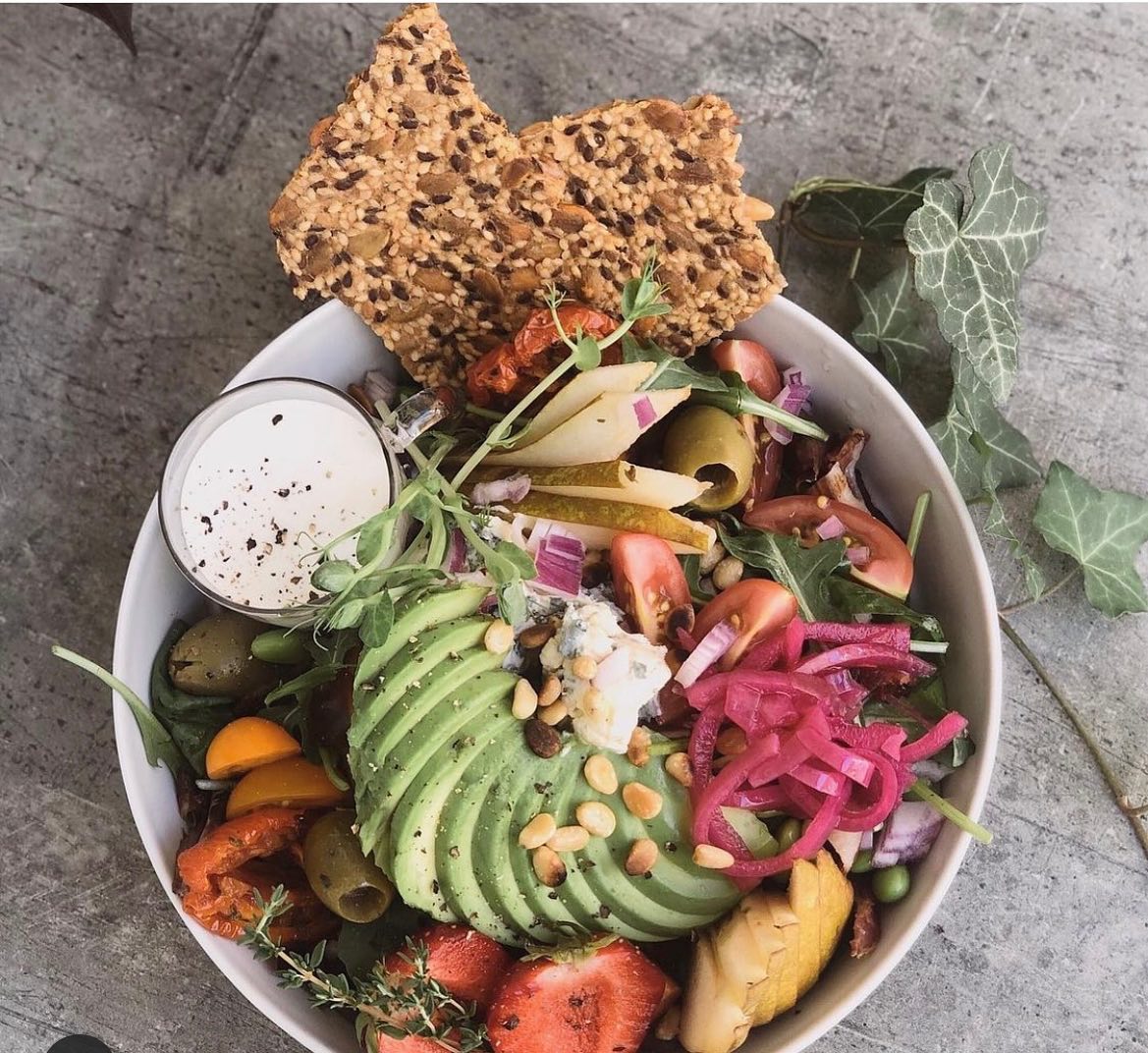 Sjögrens i backen sallad