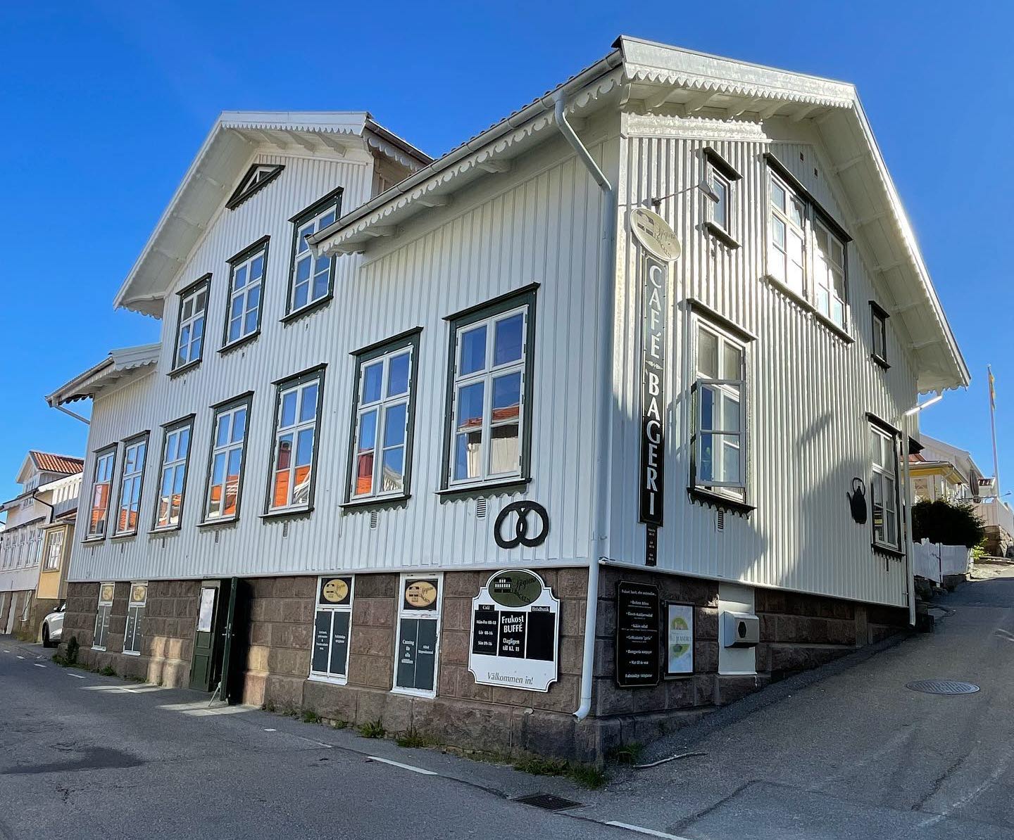 Café Sjögrens i backen Grebbestad