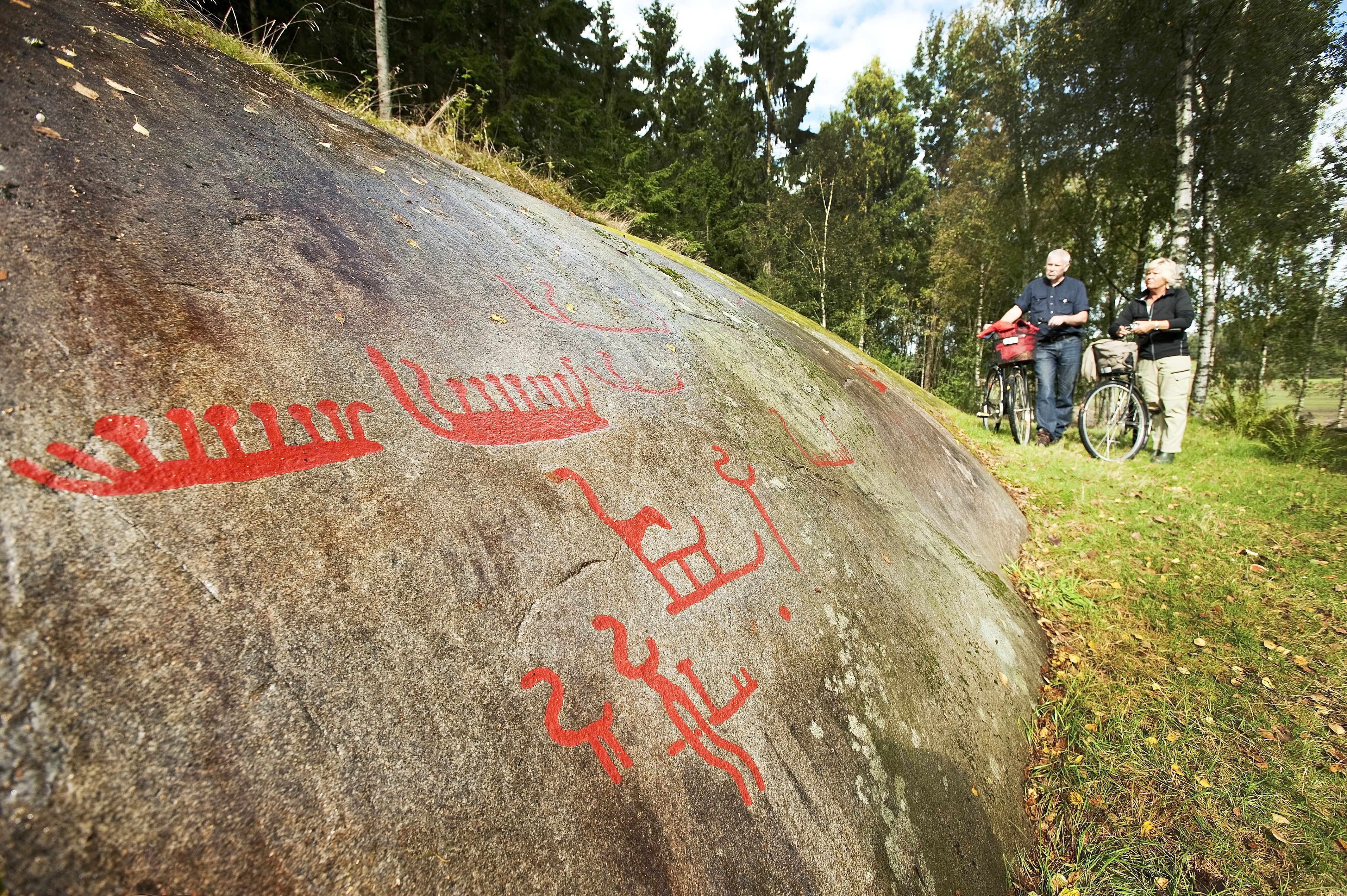 vandring i världsarv hällristningar