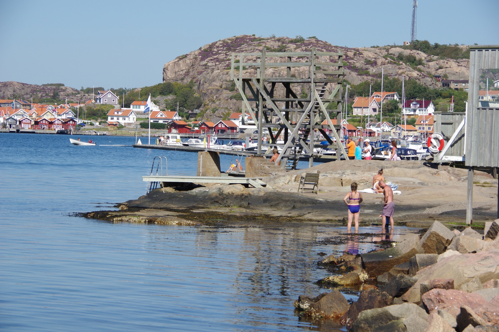 Badplats Badholmen Fjällbacka
