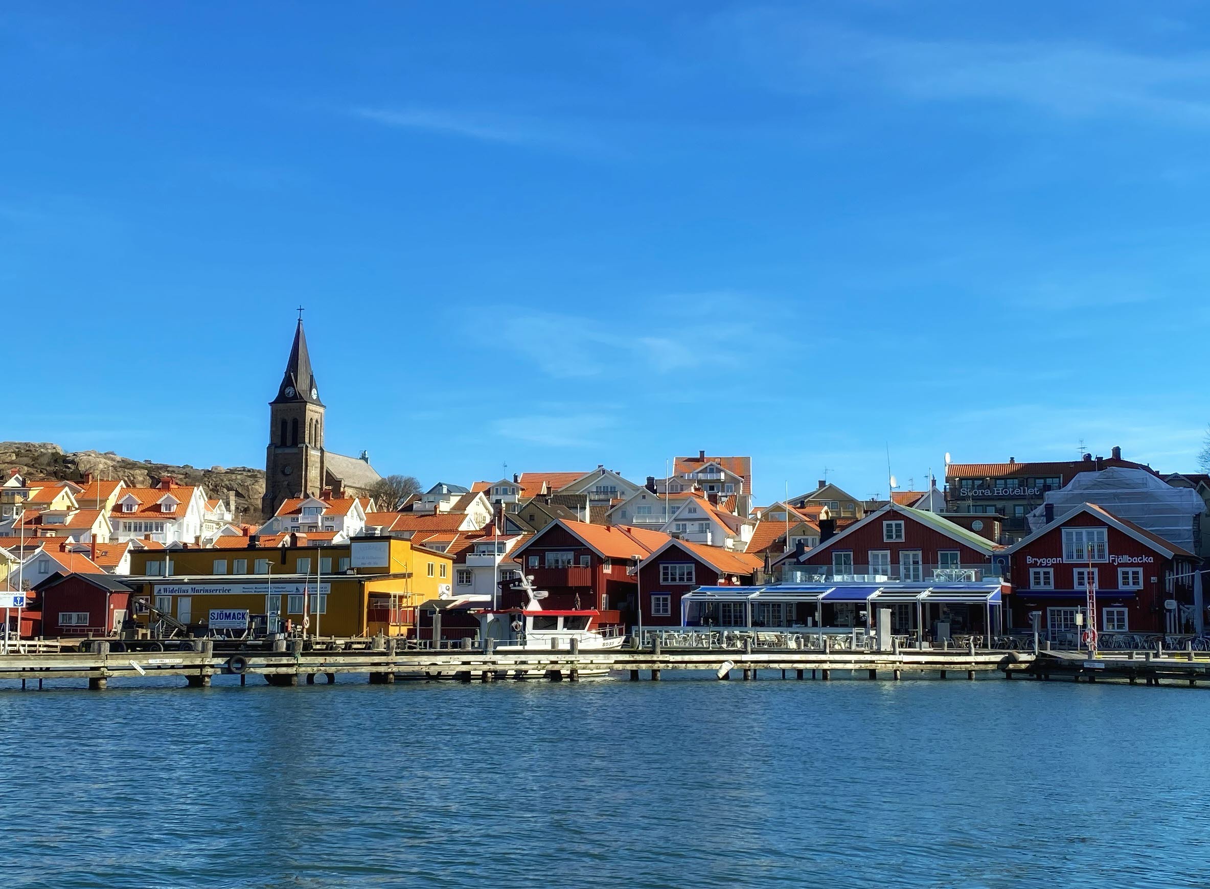 Fjällbacka 23 March 2021. Photo Helena Krantz