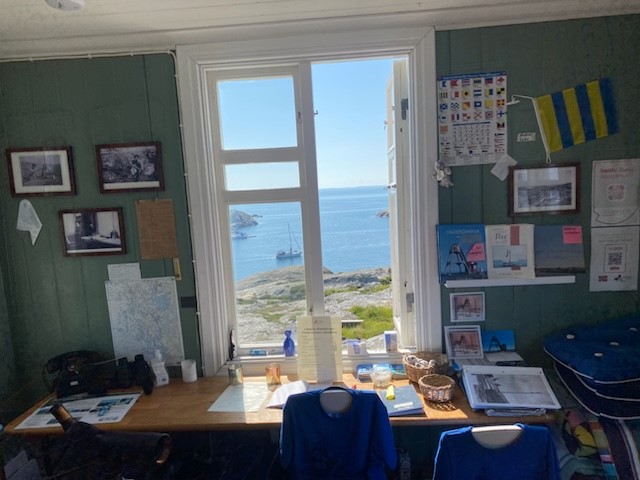 fönster från lotsutkik