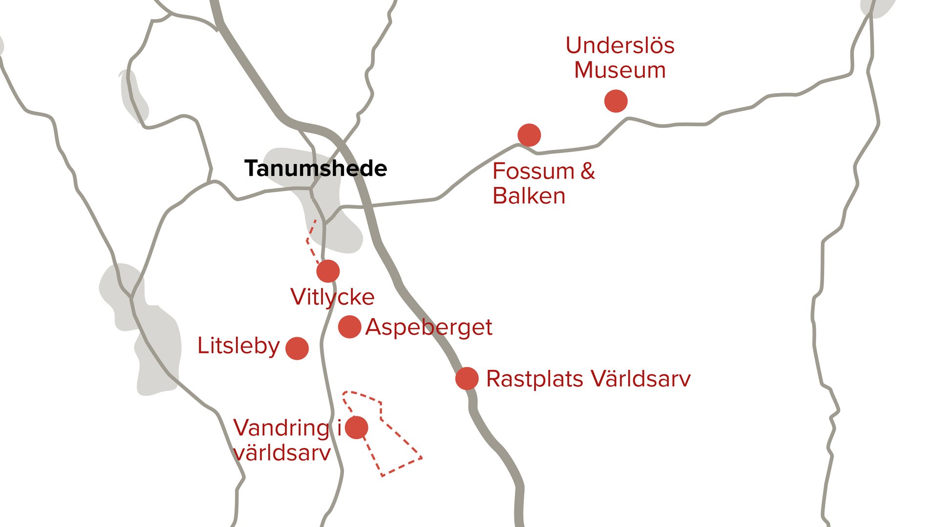 Karta världsarvsområdet