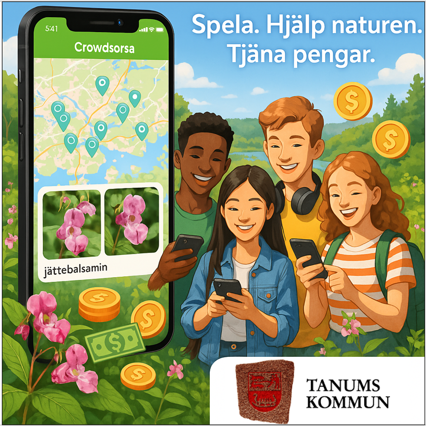 Spela. Hjälp naturen. Tjäna pengar.