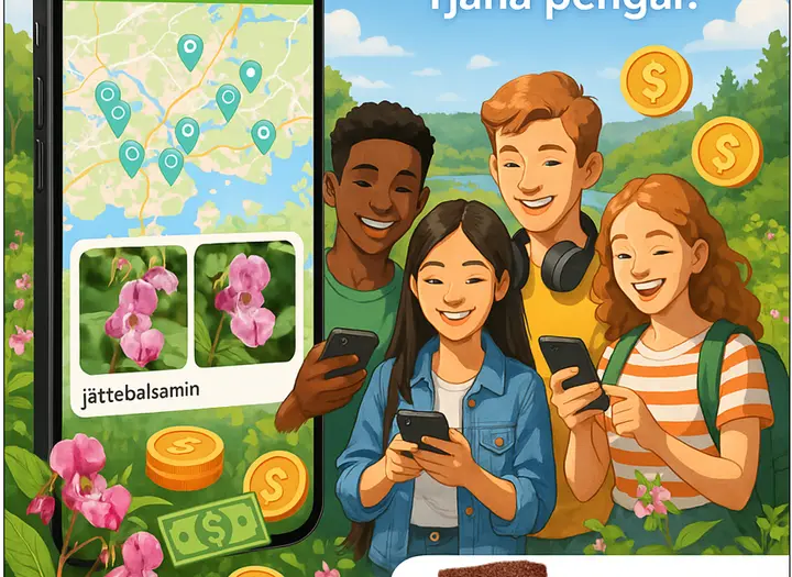 Spela. Hjälp naturen. Tjäna pengar.