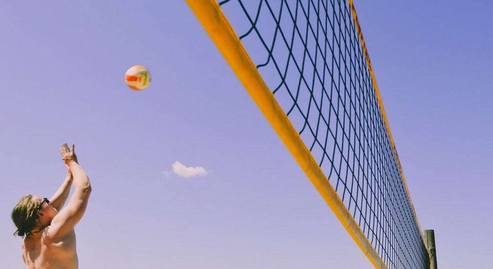 Beachvolleyboll vid Örlen