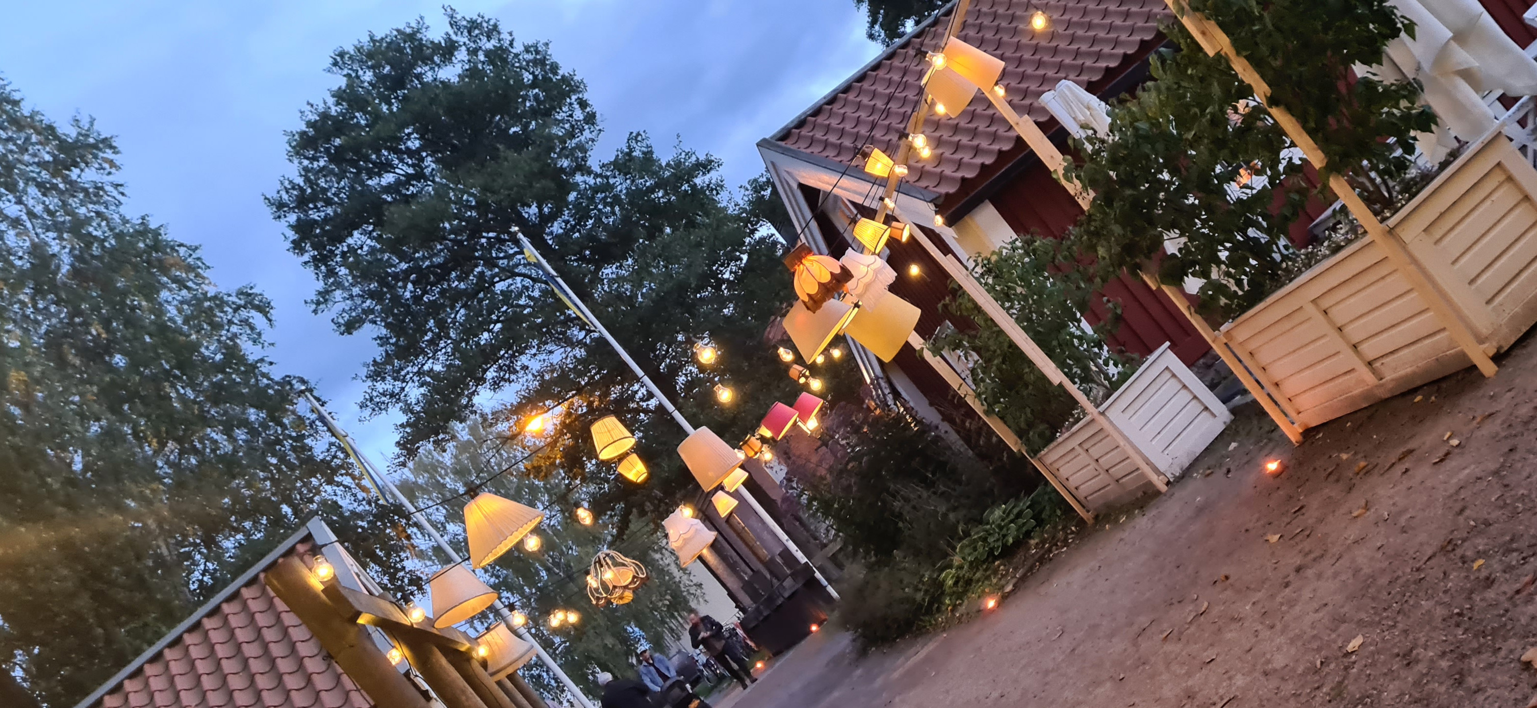 Girlanger med lampor