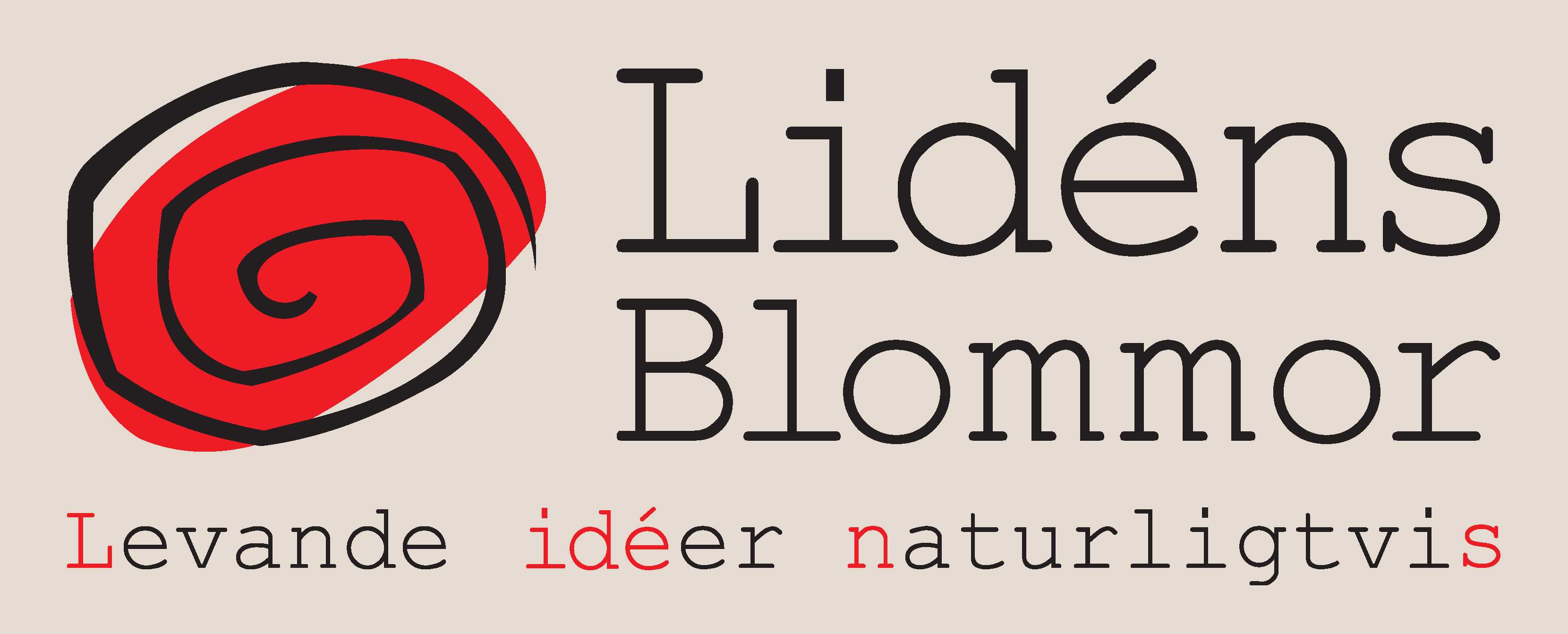 Bild på Lidéns Blomsterhandel logotyp