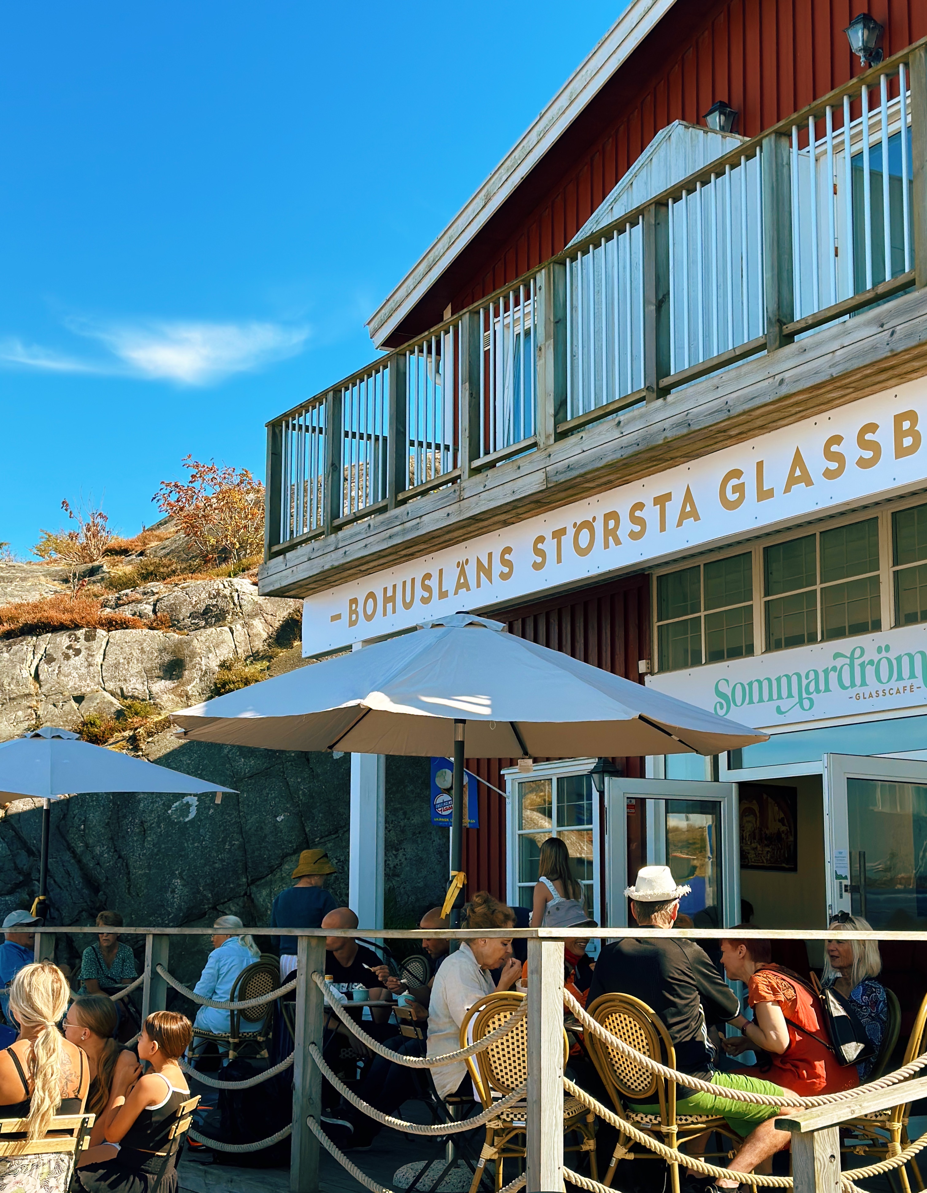 Sommardröm glasscafé