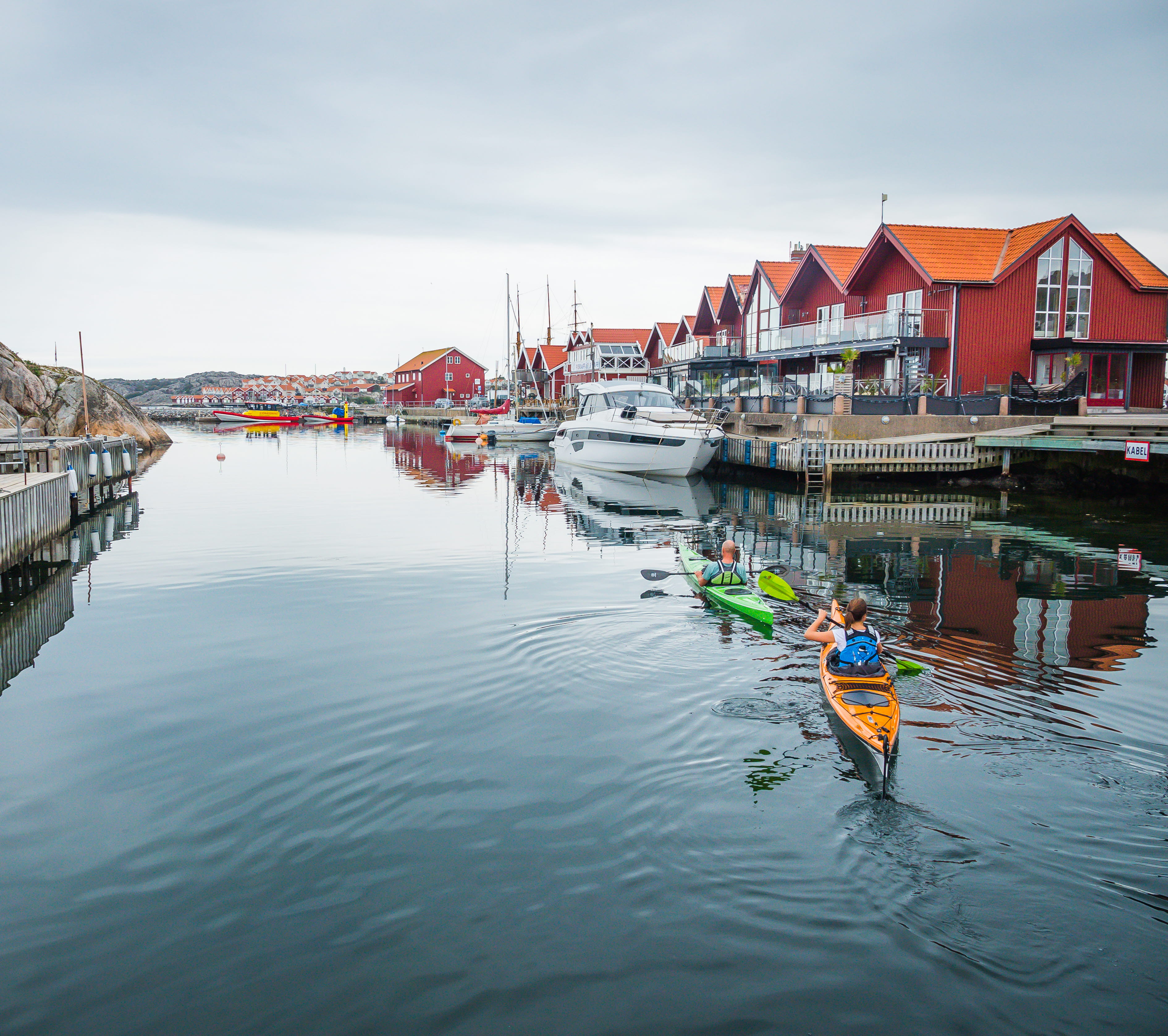 Kayaking in Skärhamn 