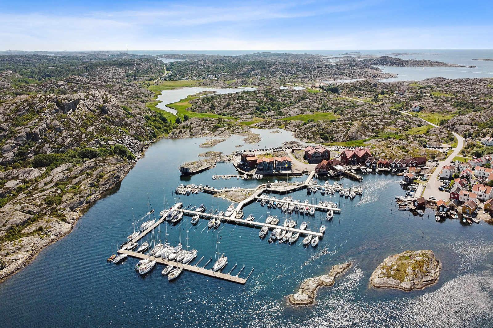 Björholmen Från ovan