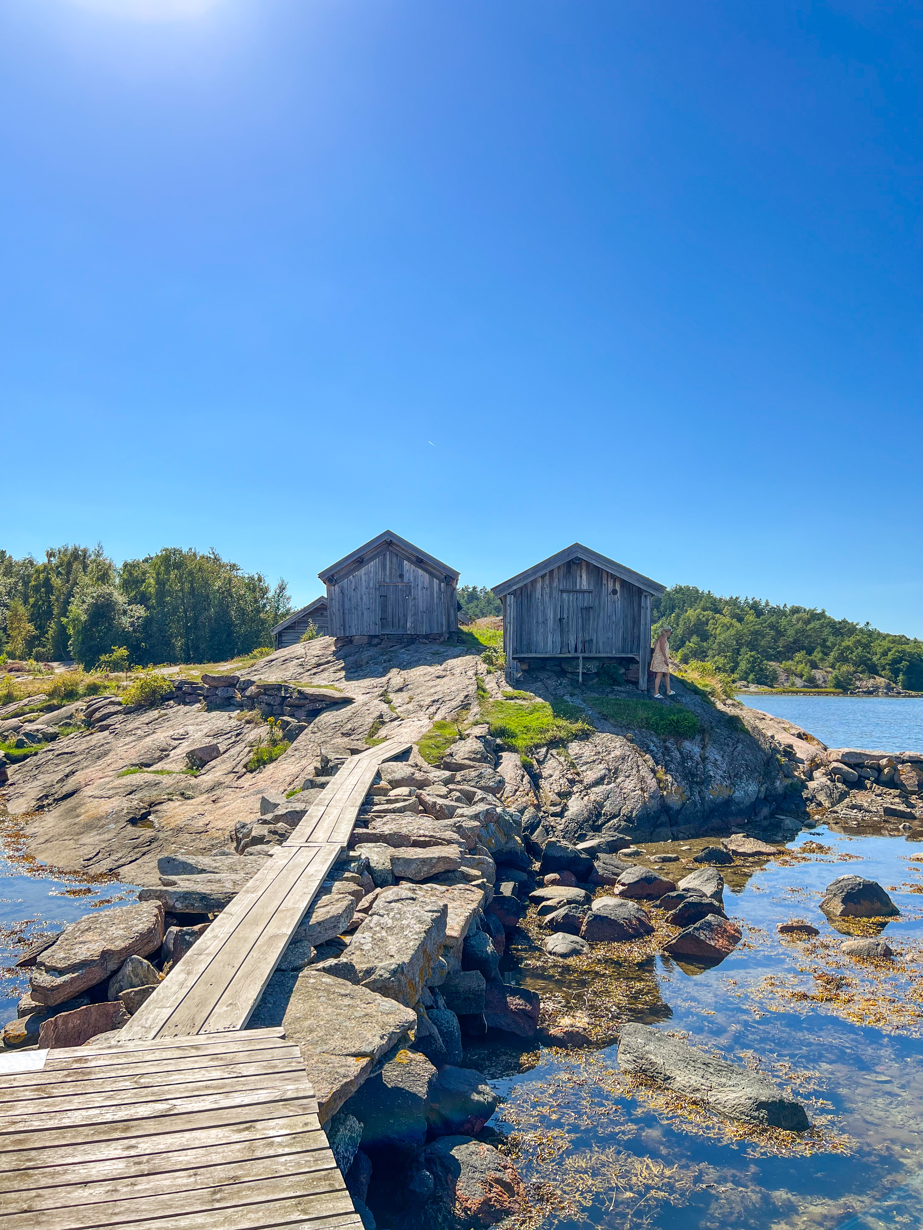 Sjöbodarna vid Valsäng 