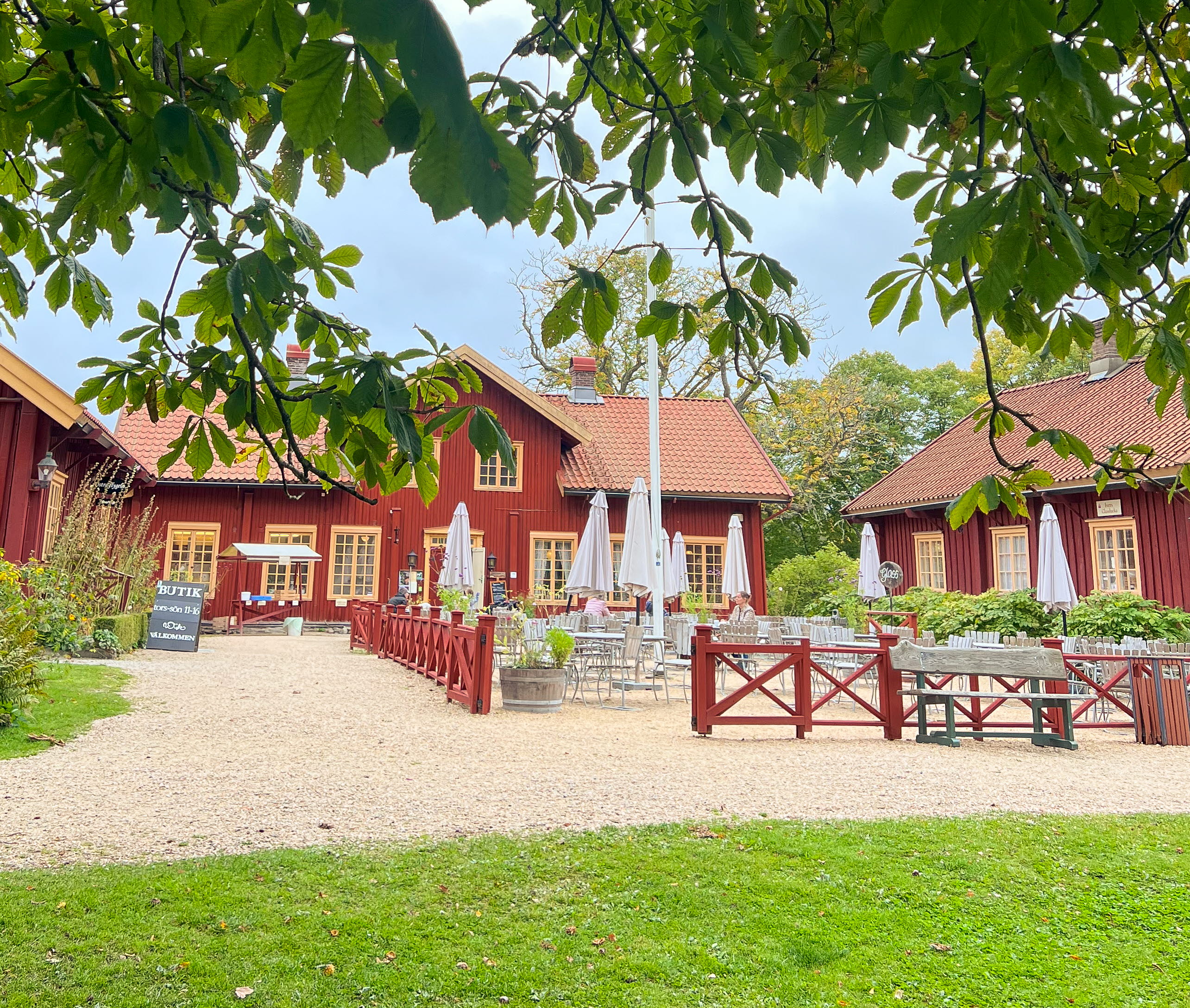 Fika på sundsby säteri och Margaretas 