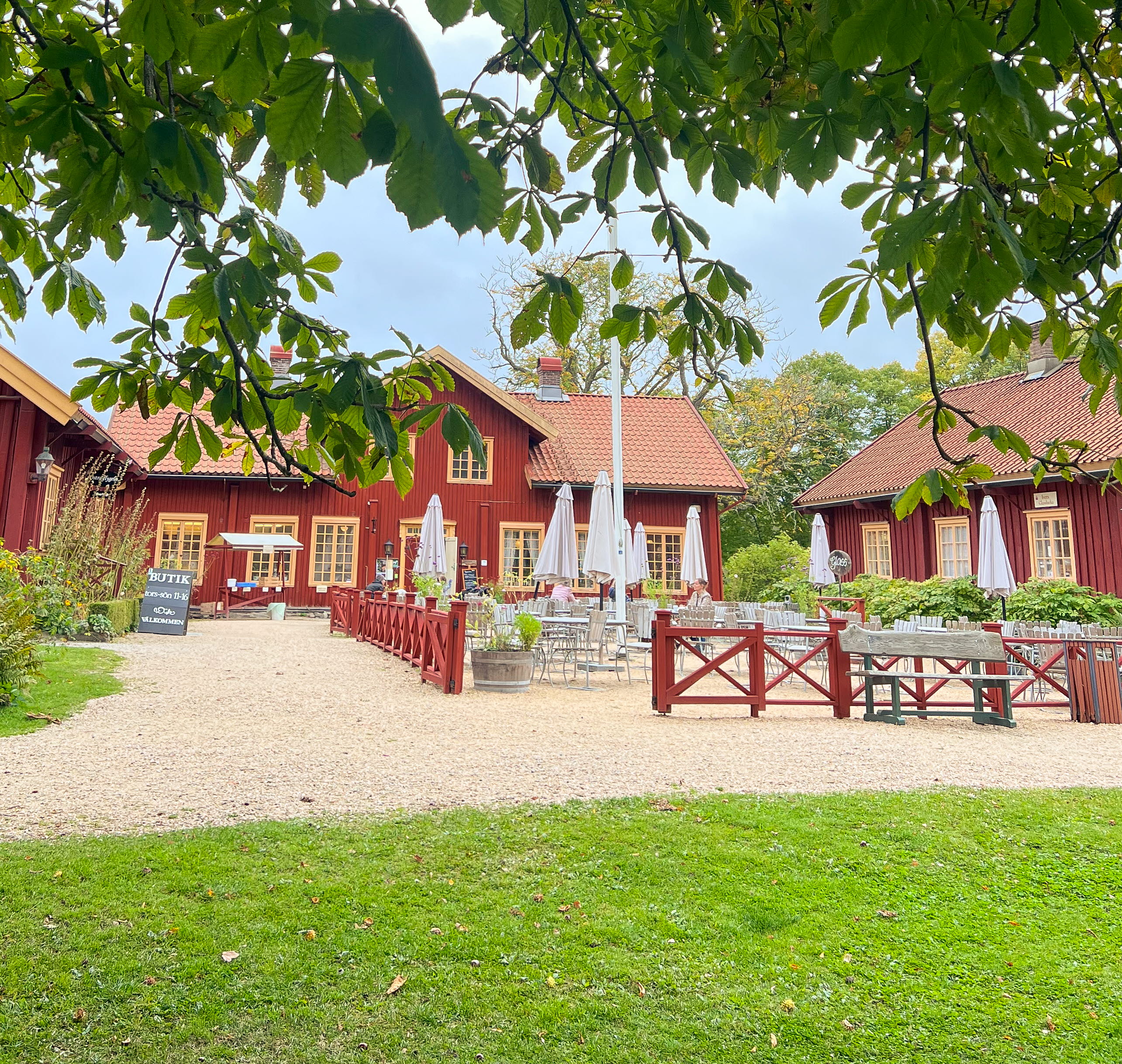 Fika at sundsby säteri