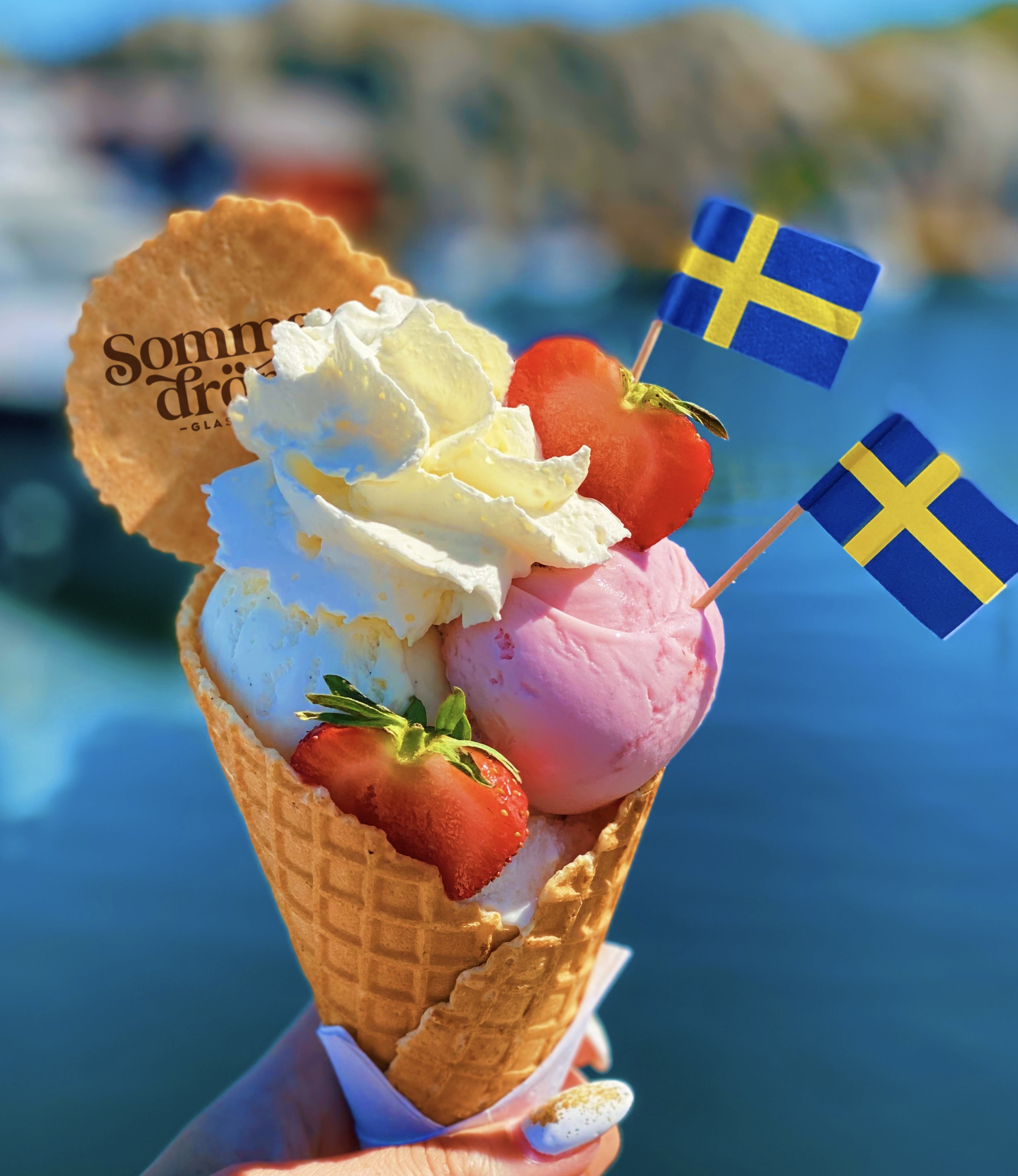 Sommardröm glasscafé