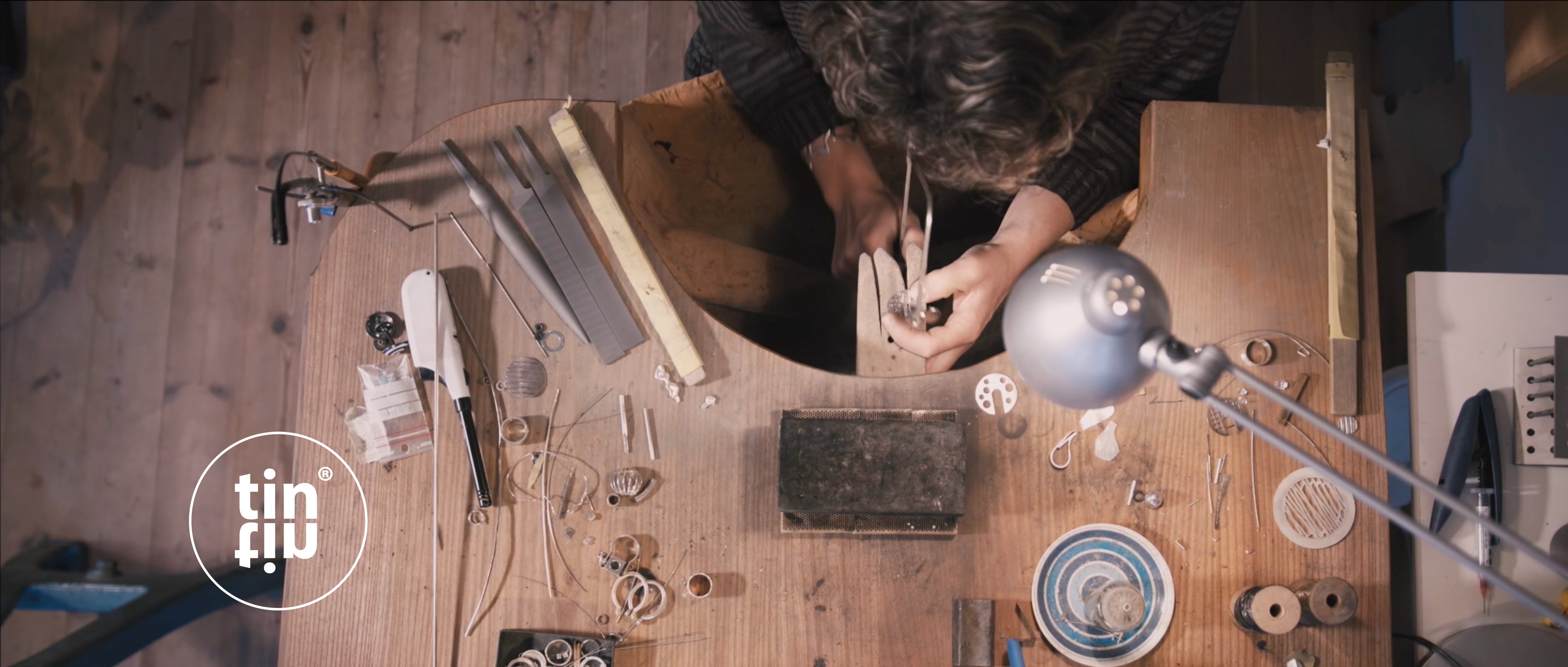 Tintin Hallding silversmed på Dyrön