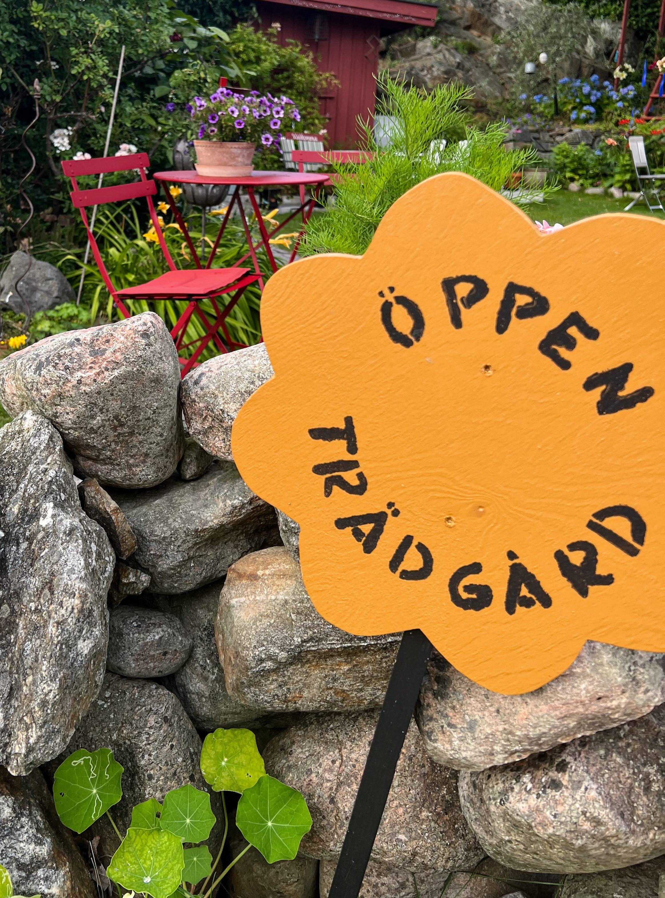 Vin och goa grejer garden Tjörn