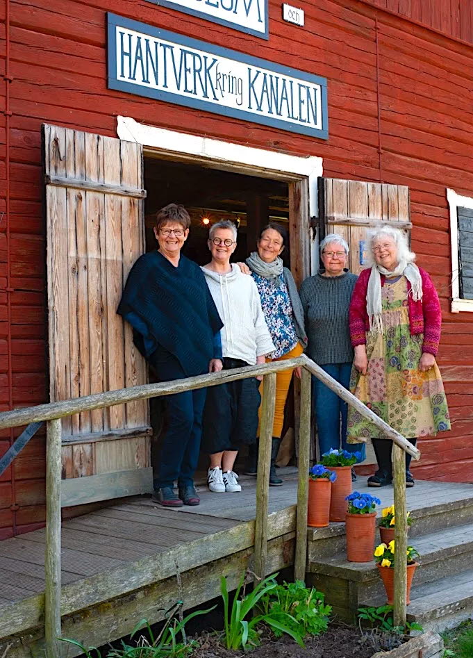Hantverk kring kanalen