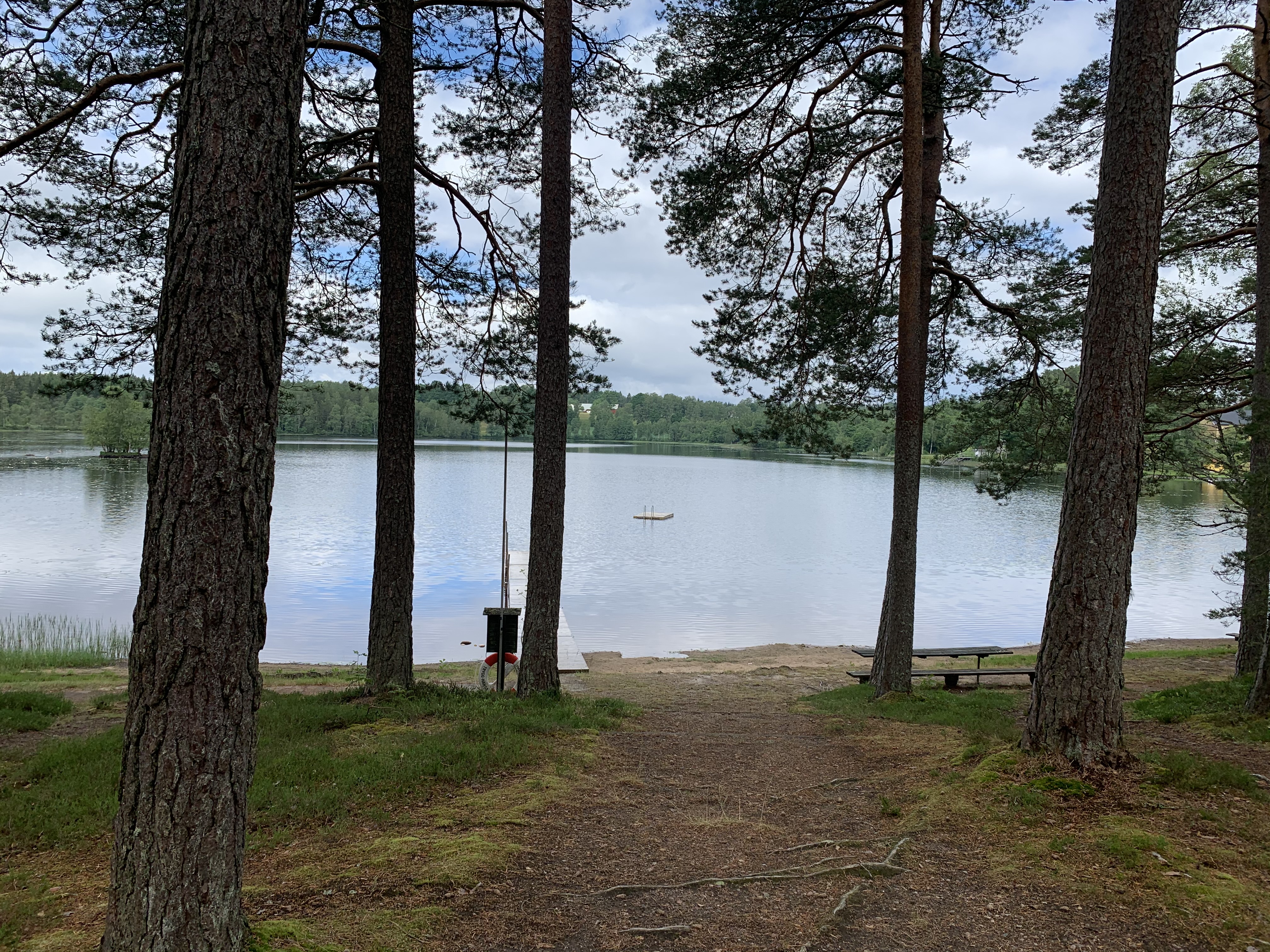 Badplats Stomsjön
