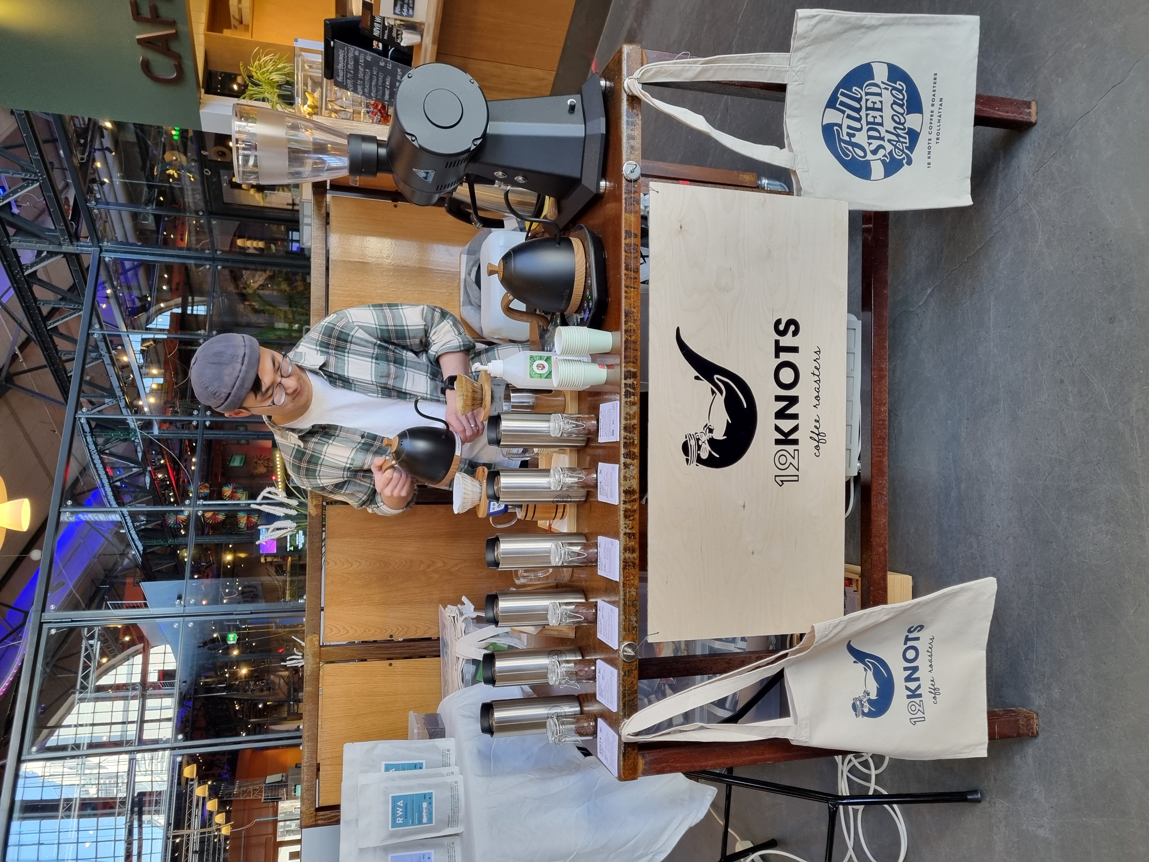 pop up event with coffe