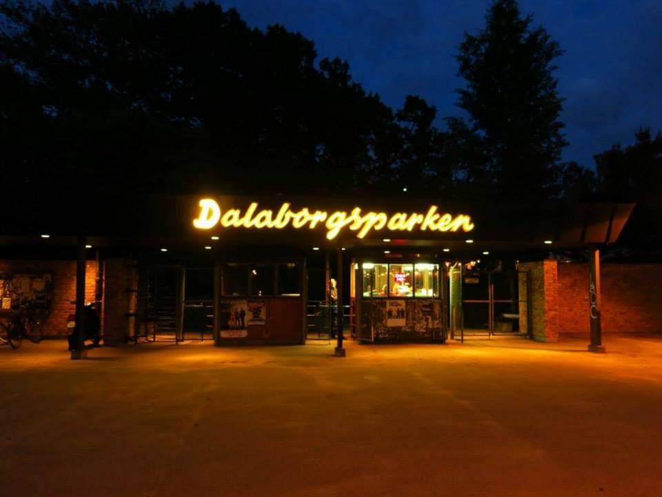 Dalaborgsparkens entré i Vänersborg