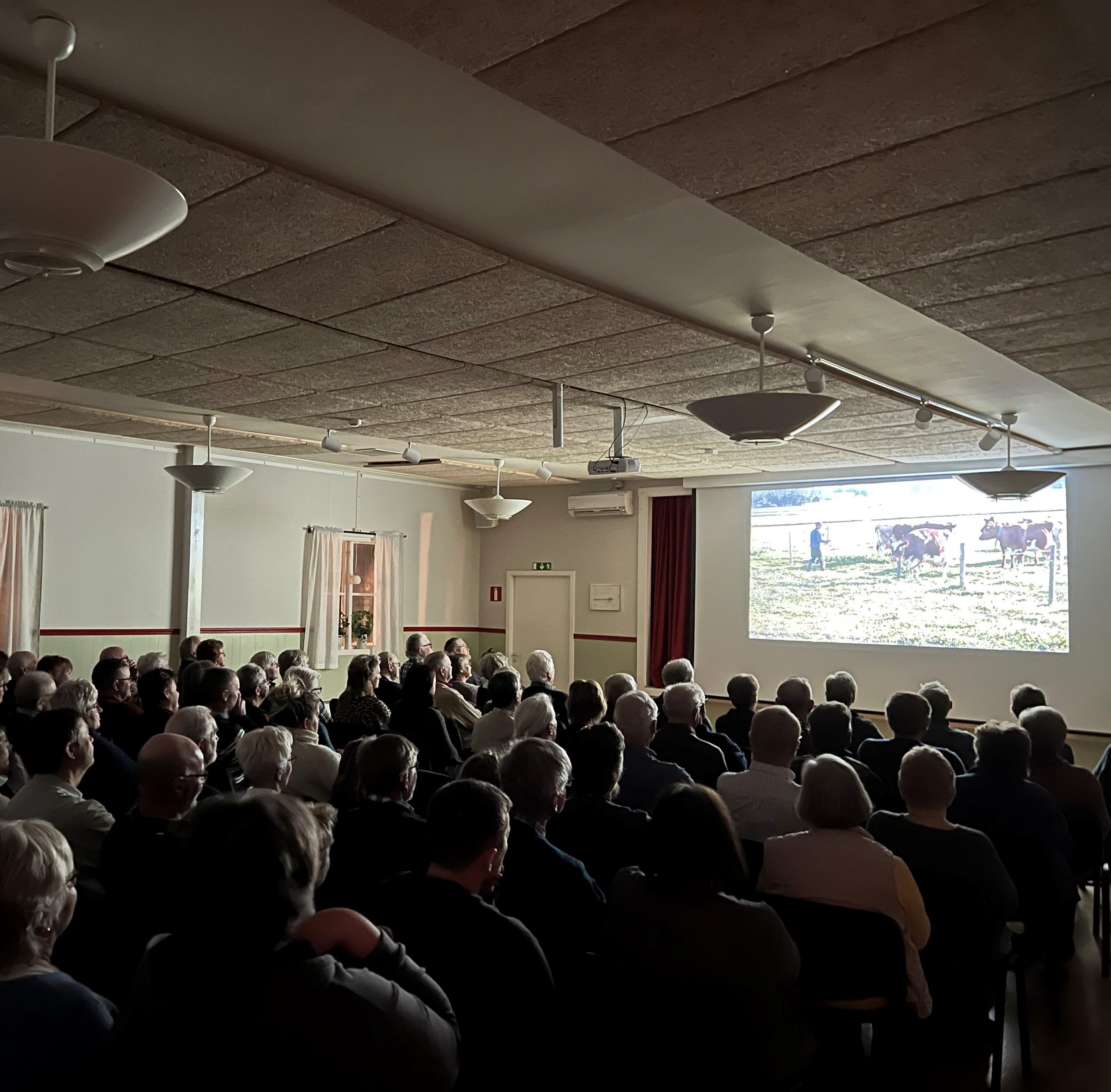 Movie night at Åttersruds bygdegård