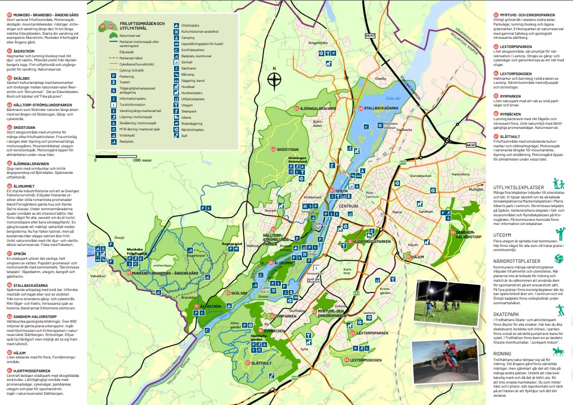 Friluftskartan Trollhättan