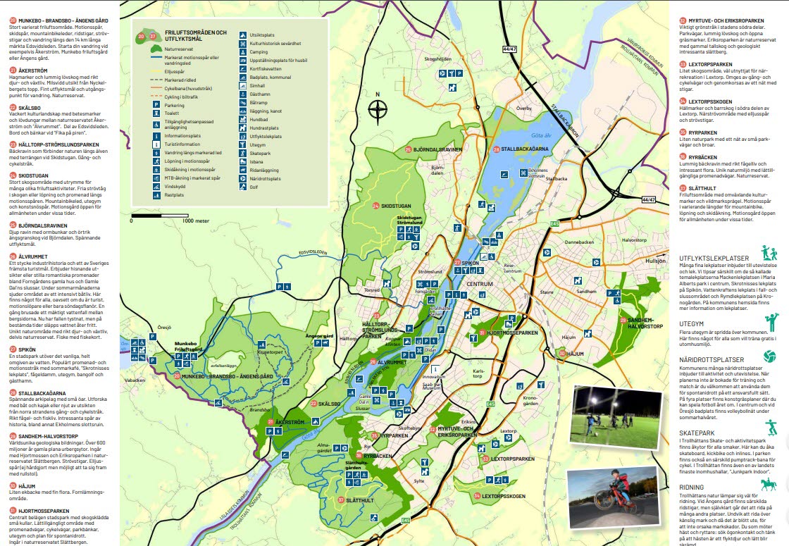 Friluftskartan Trollhättan