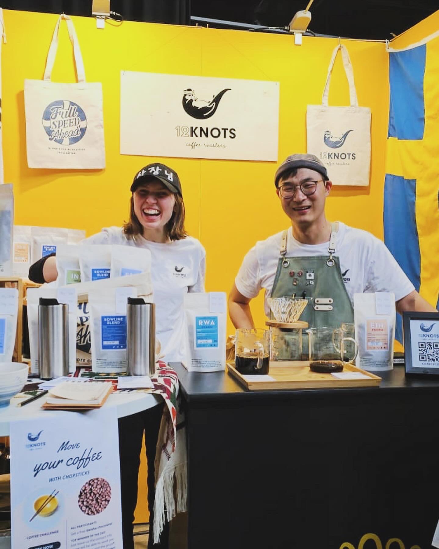 pop-up event with coffee