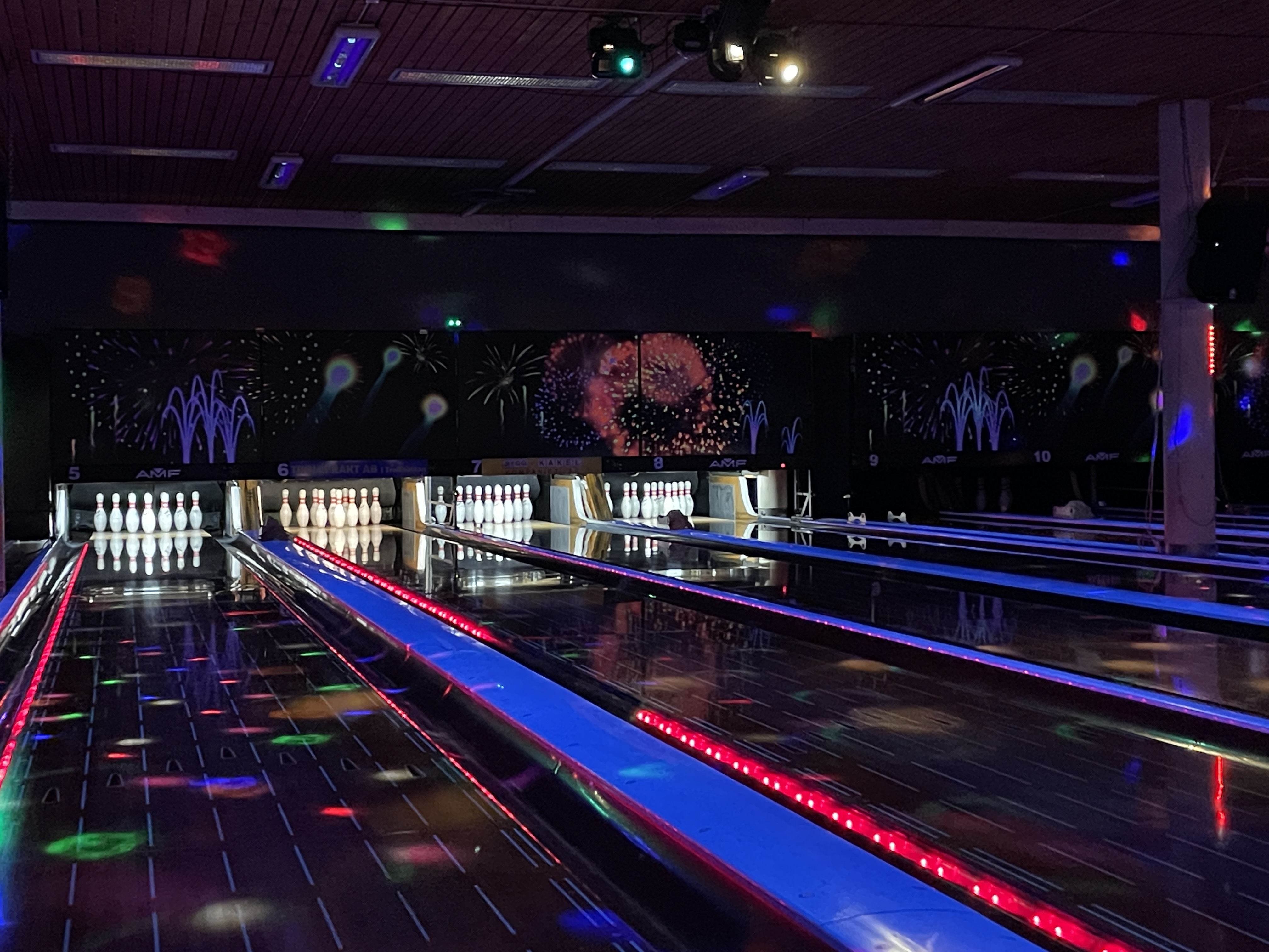 Trollhättans bowlinghall discobowling