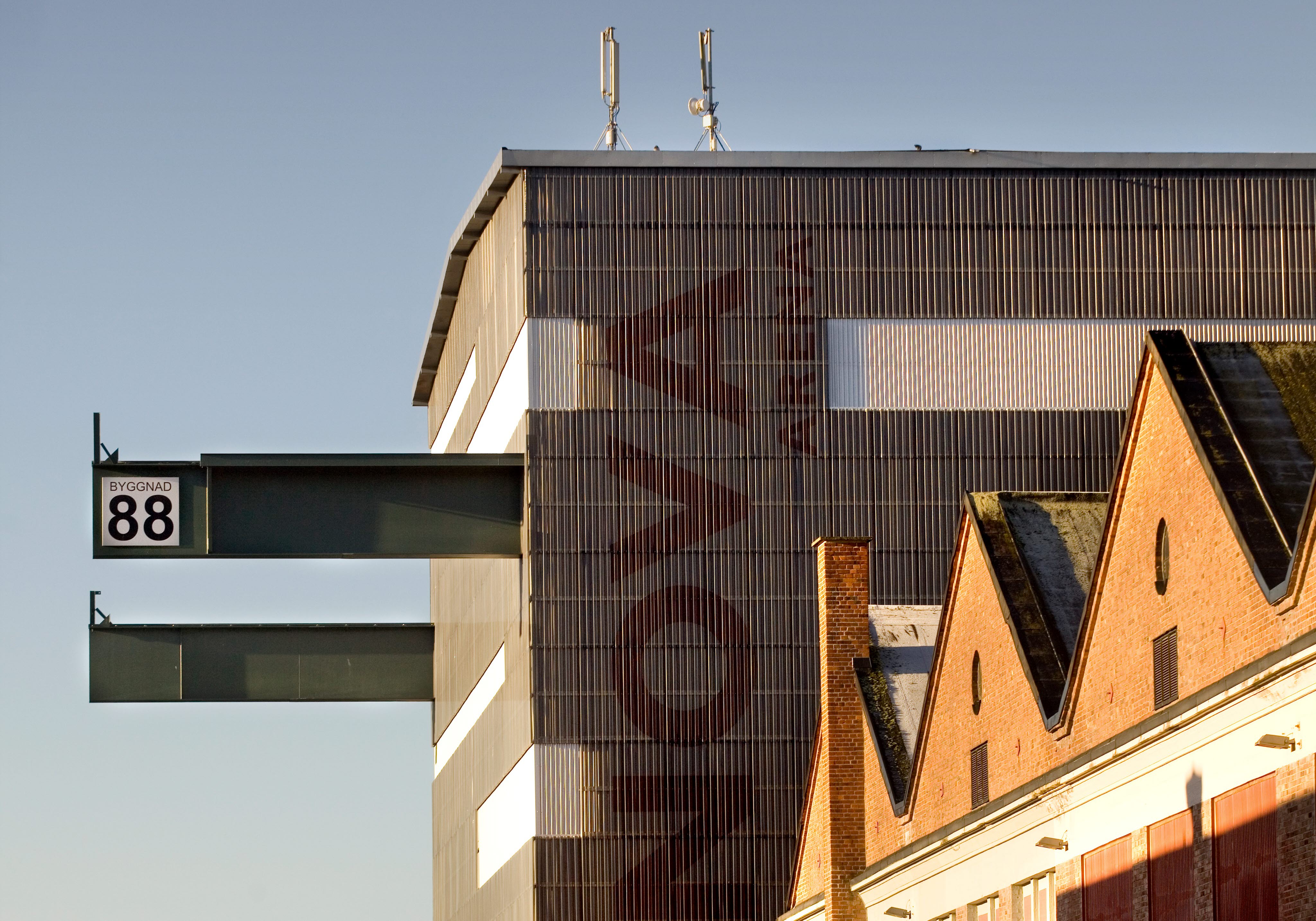 Vy över byggnad 88 i Innovatum District