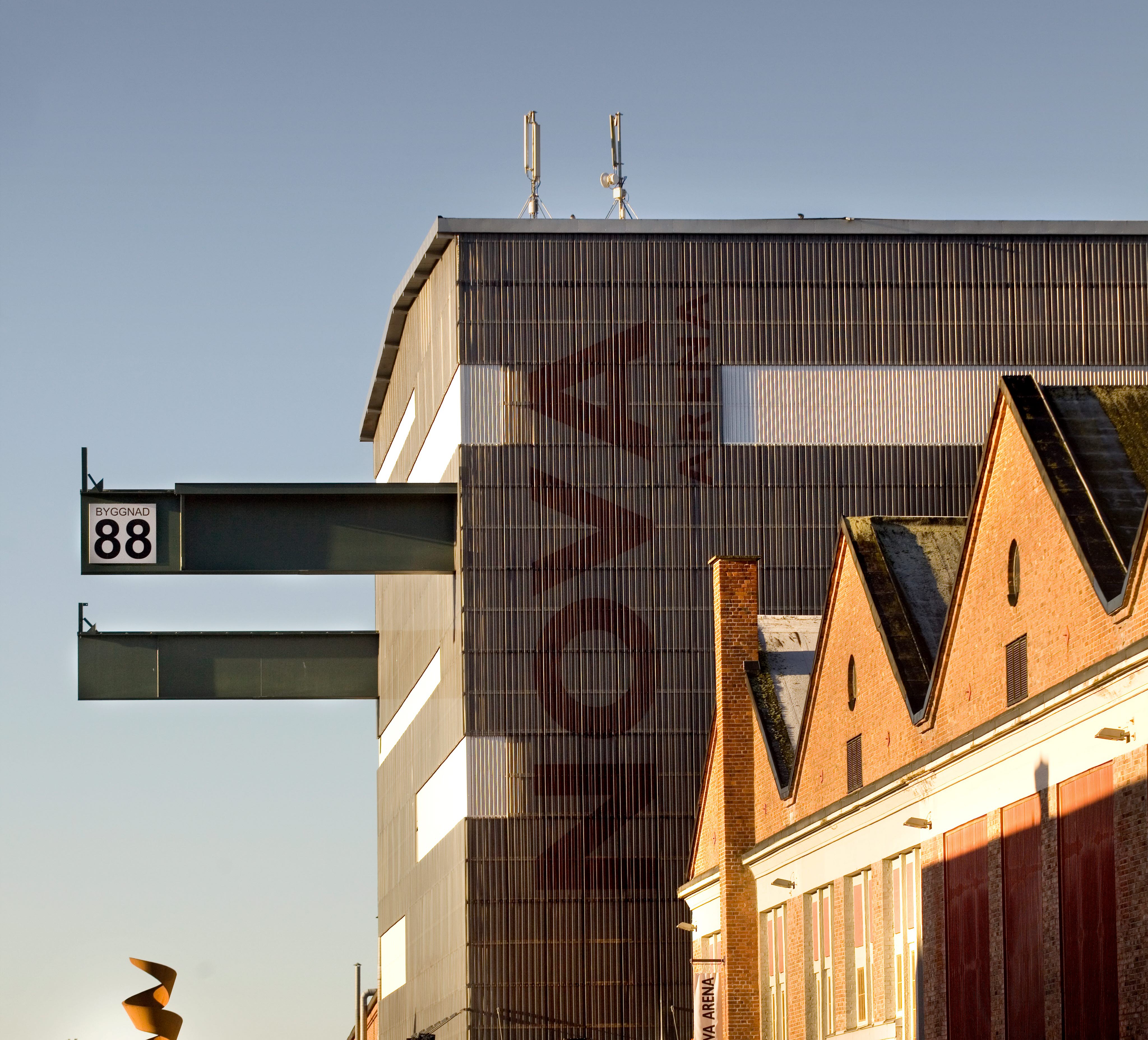 Vy över byggnad 88 i Innovatum District