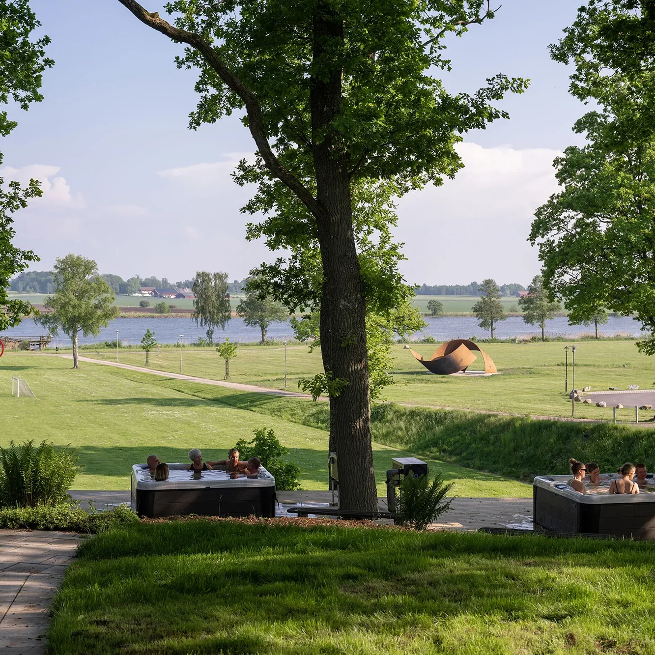 Hotell Hehrne jacuzzi 