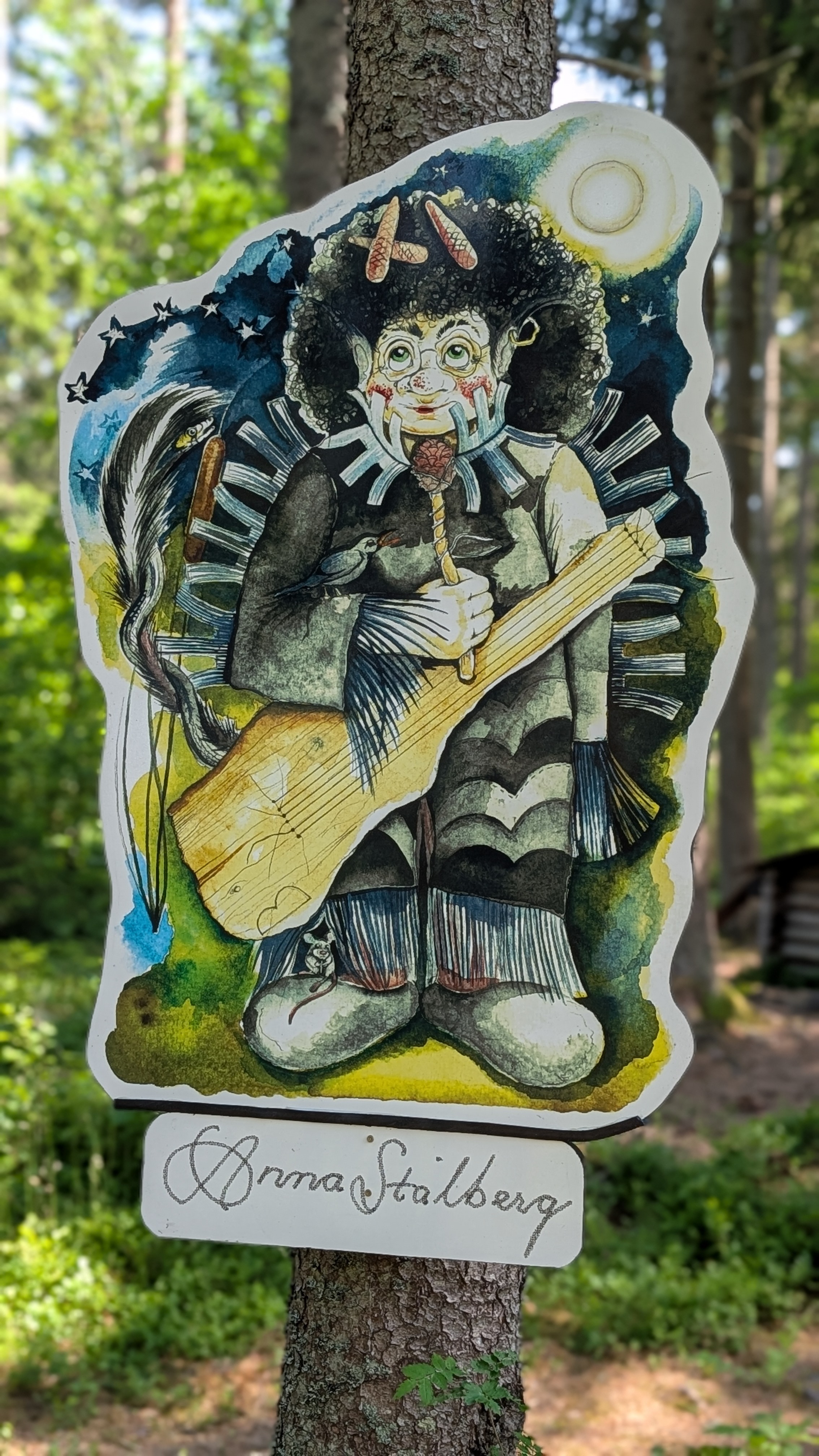 Troll i Trollskogen på Hunneberg 