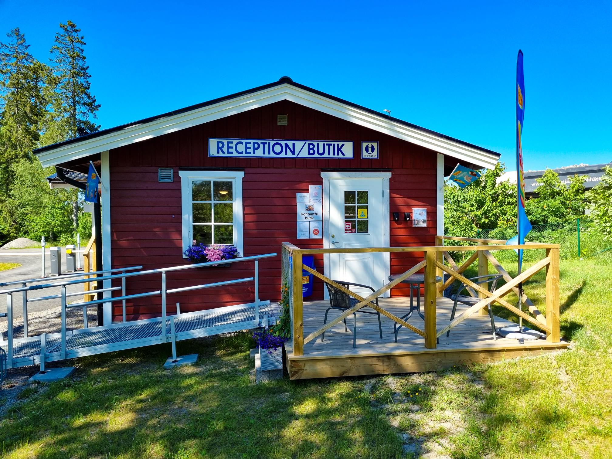 Receptionen Trollhättans city camping