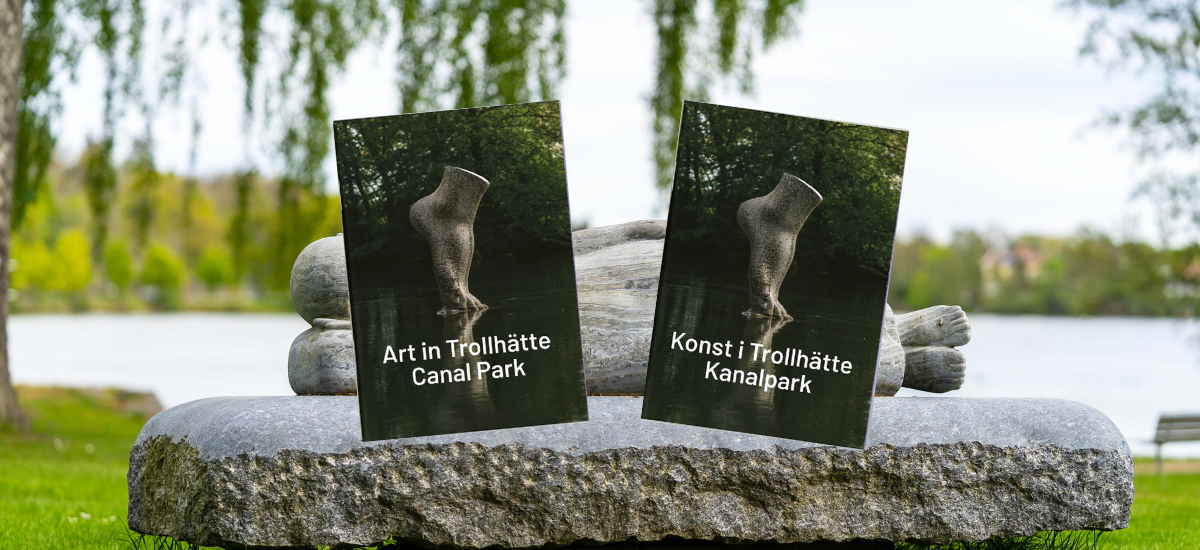 Broschyrer Konst i Trollhätte Kanalpark