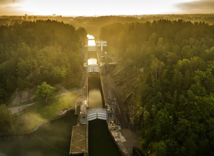 Trollhättans slussområde