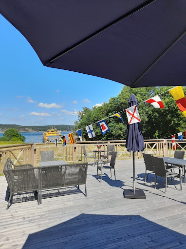 Gårdscaféet vid Gullmarsfjorden