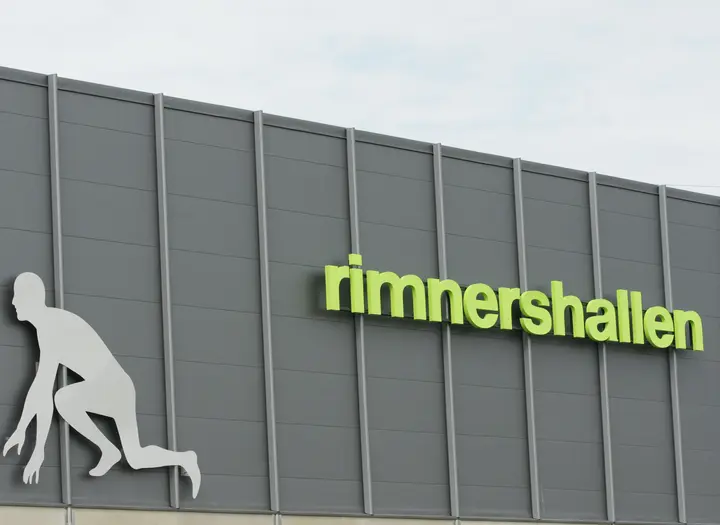 Rimnershallens klättervägg