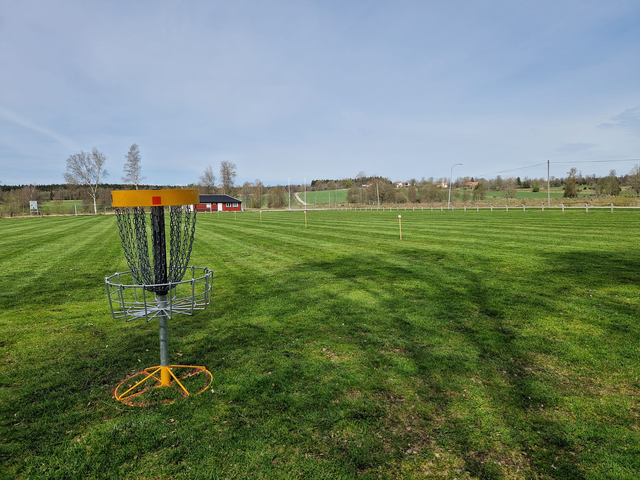 bild på dalum discgolfrange