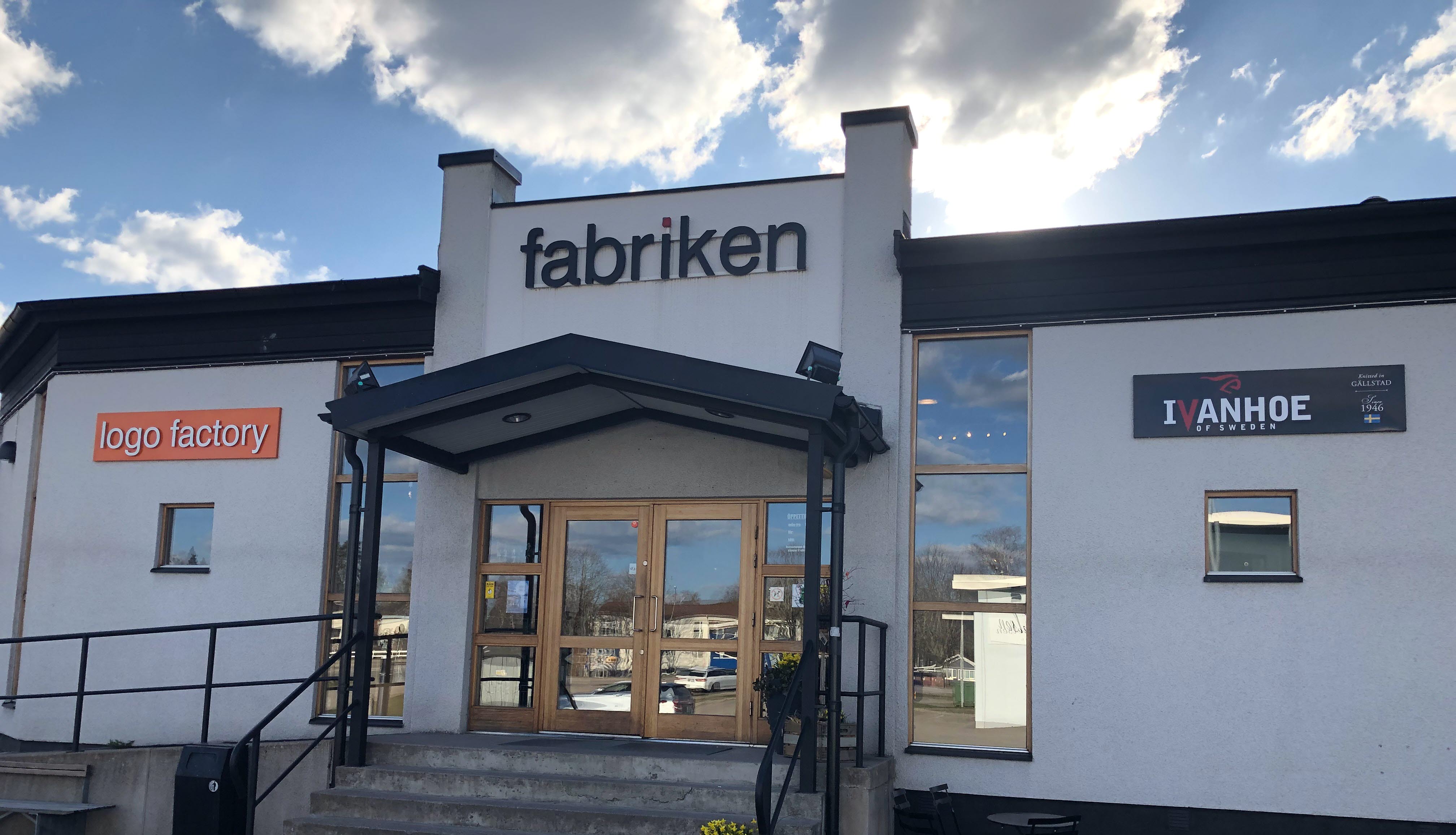 Fabrikenhuset i Gällstad. 