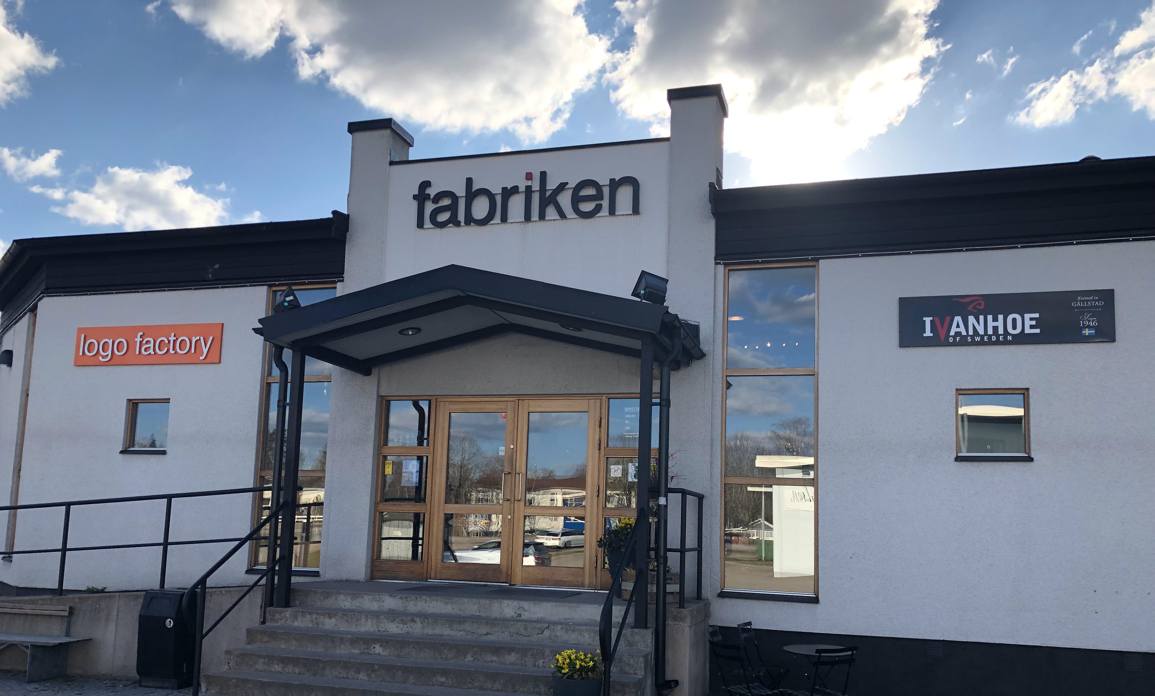 Fabrikenhuset i Gällstad. 