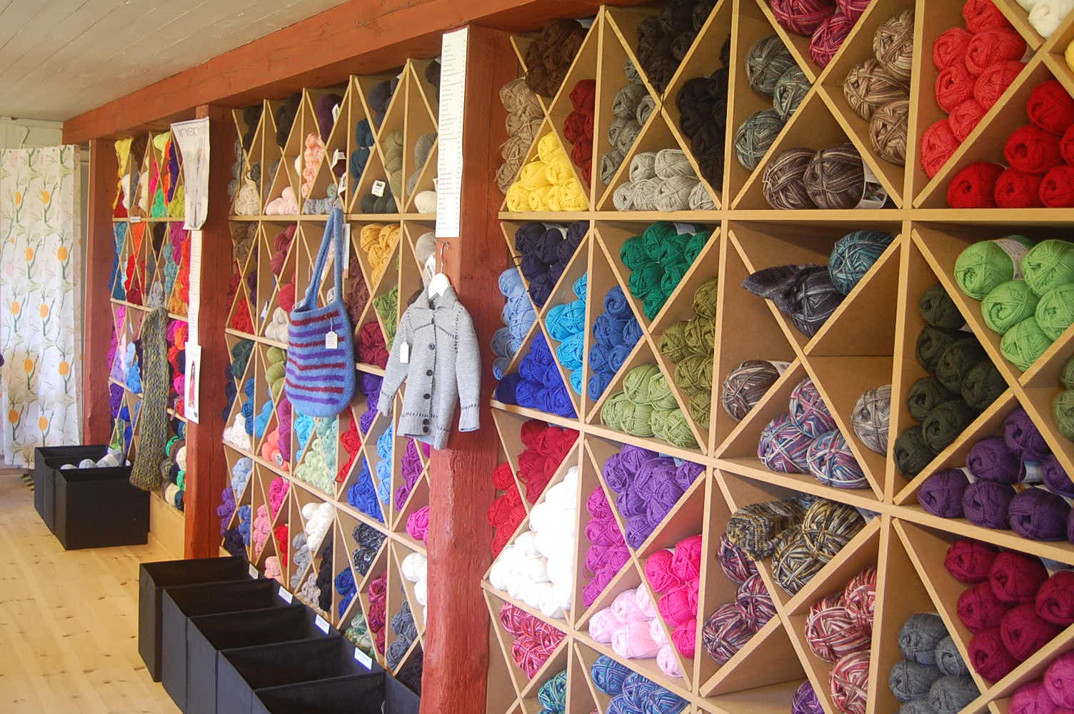 Garnbutik i Karins Lada