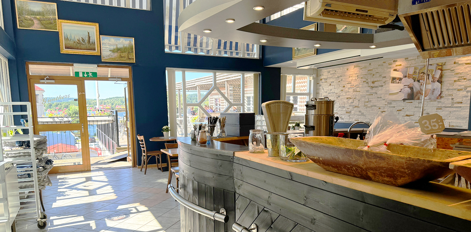 bild på ett fik i ulricehamn