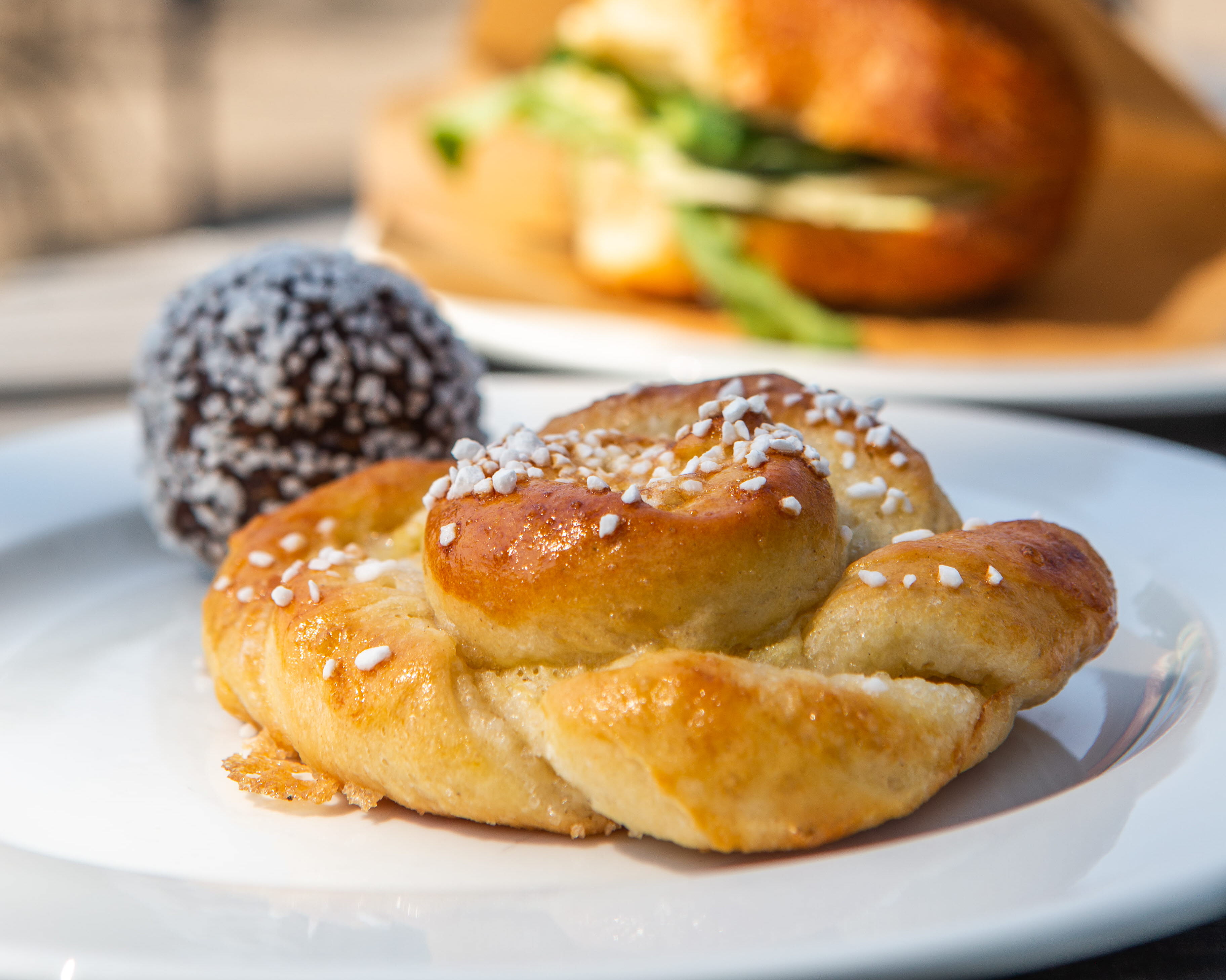 Chokladboll och bulle 