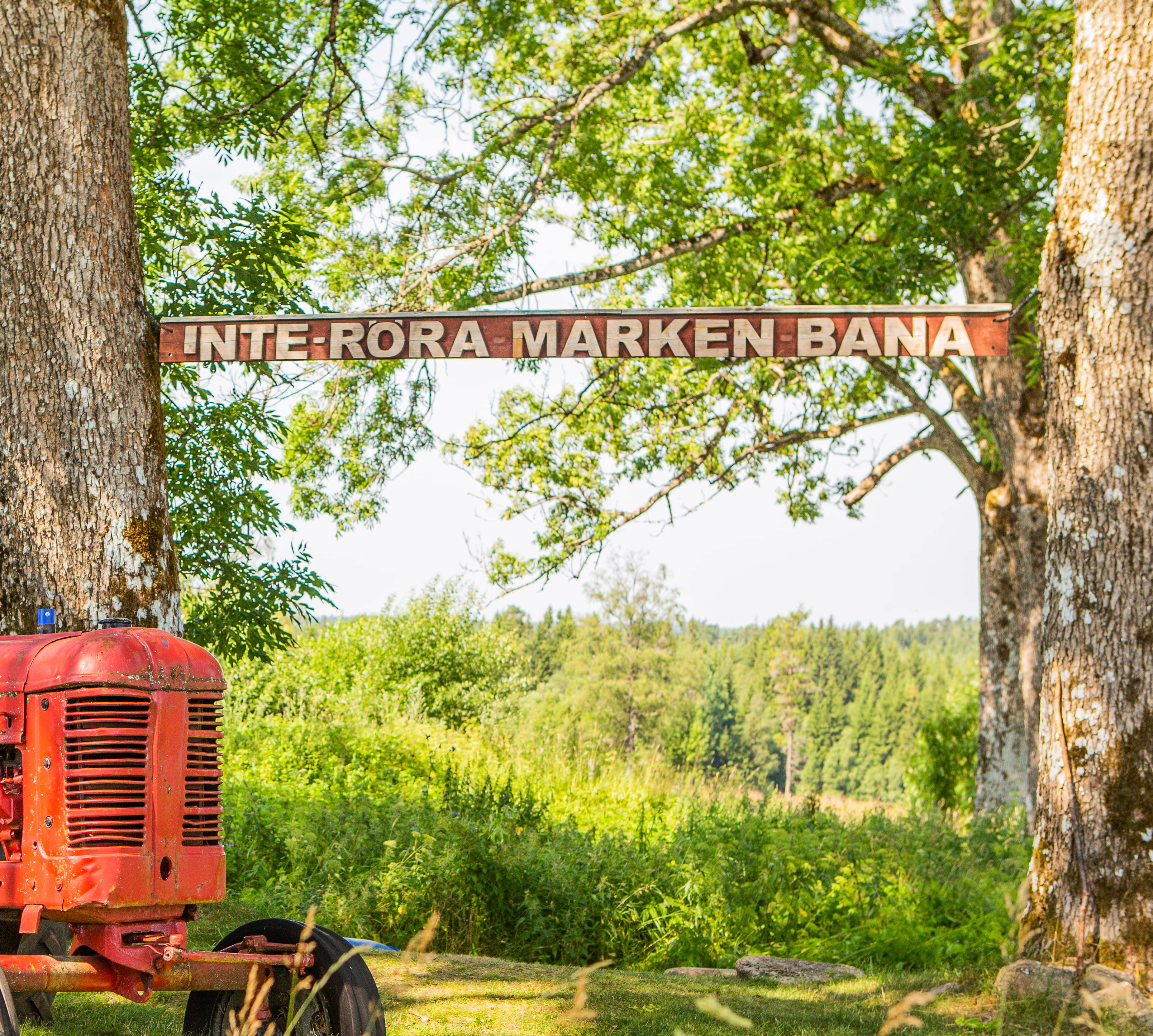 Inte nudda marken banan